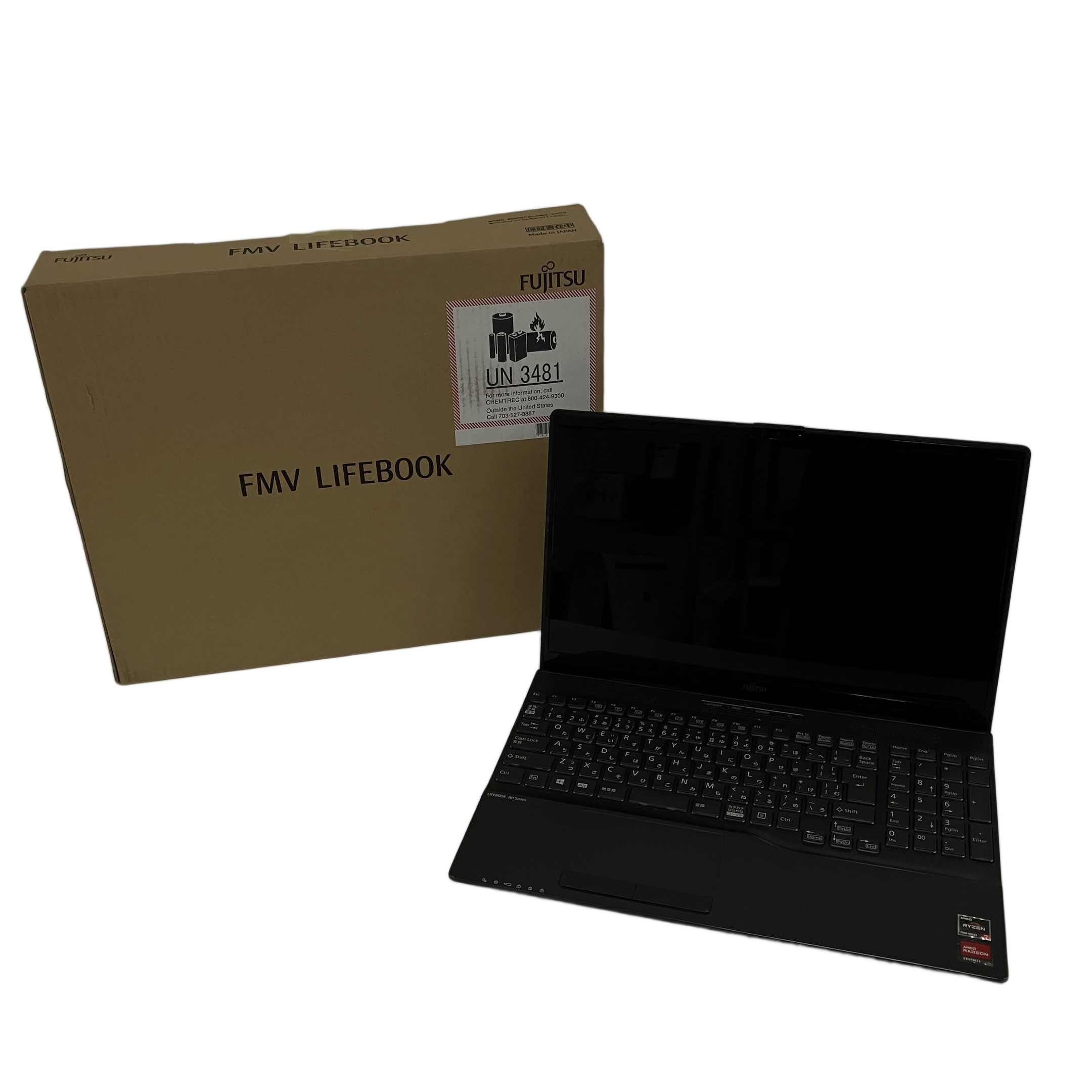 富士通 WAB/F3 Ryzen7 メモリ8GB SSD256GB ノートPC