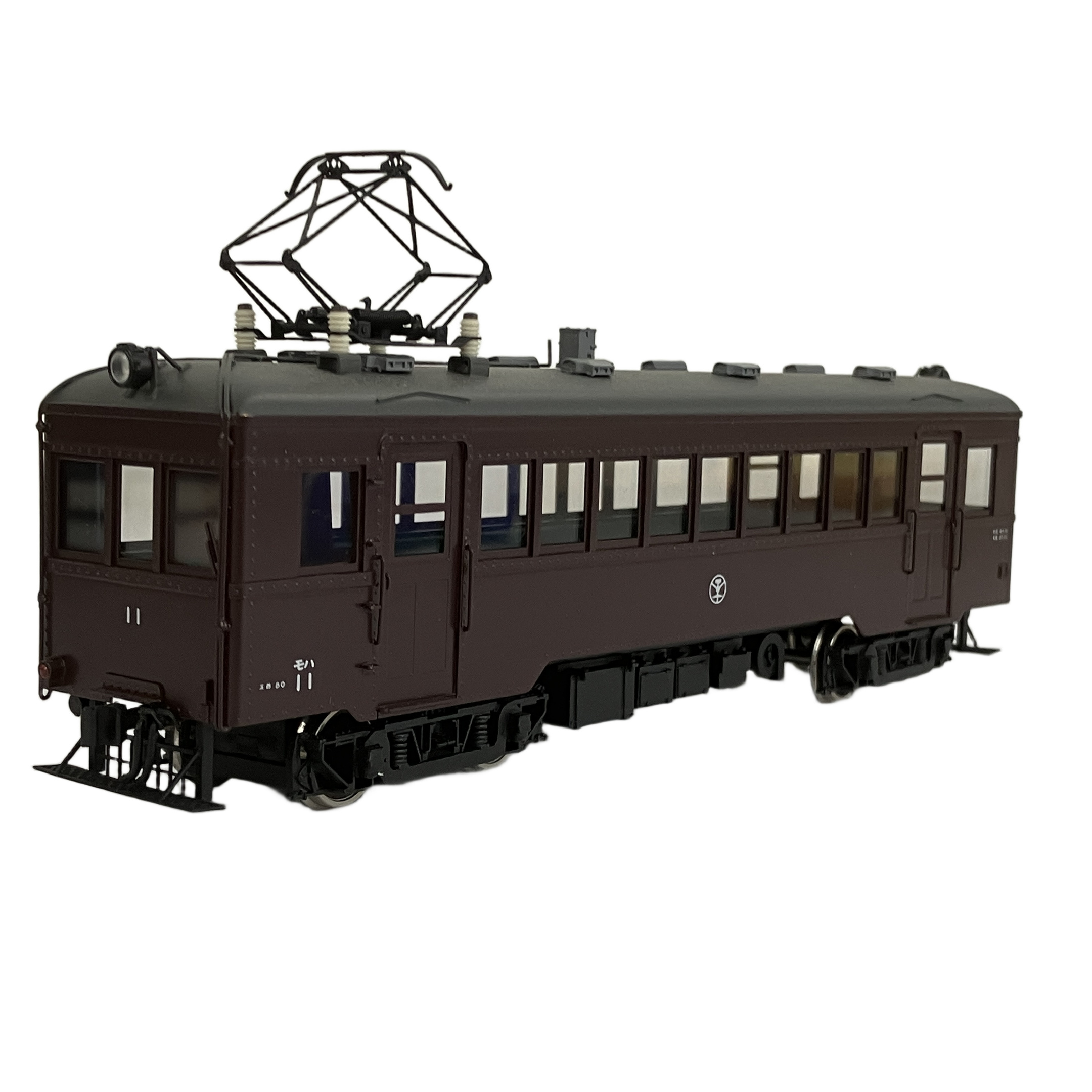 フクシマ模型 304 モハ11 完成品 茶色