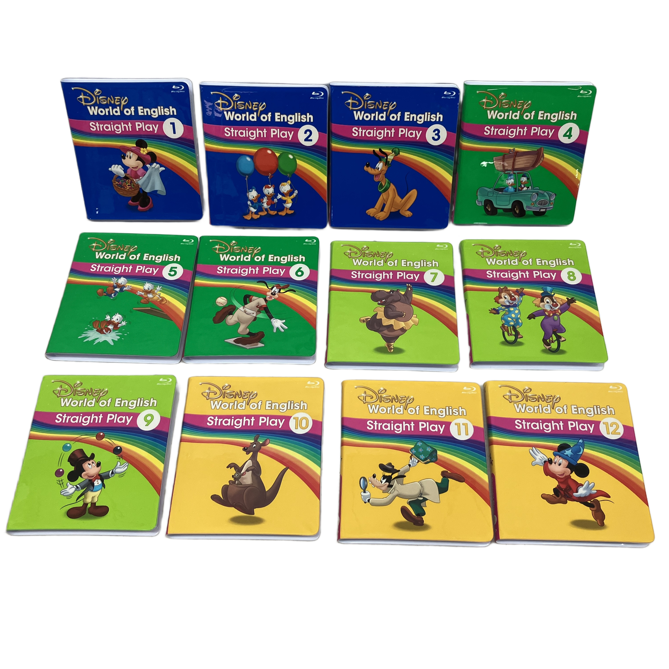 ワールドファミリー ディズニー英語教材 ストレートプレイ Blu-ray