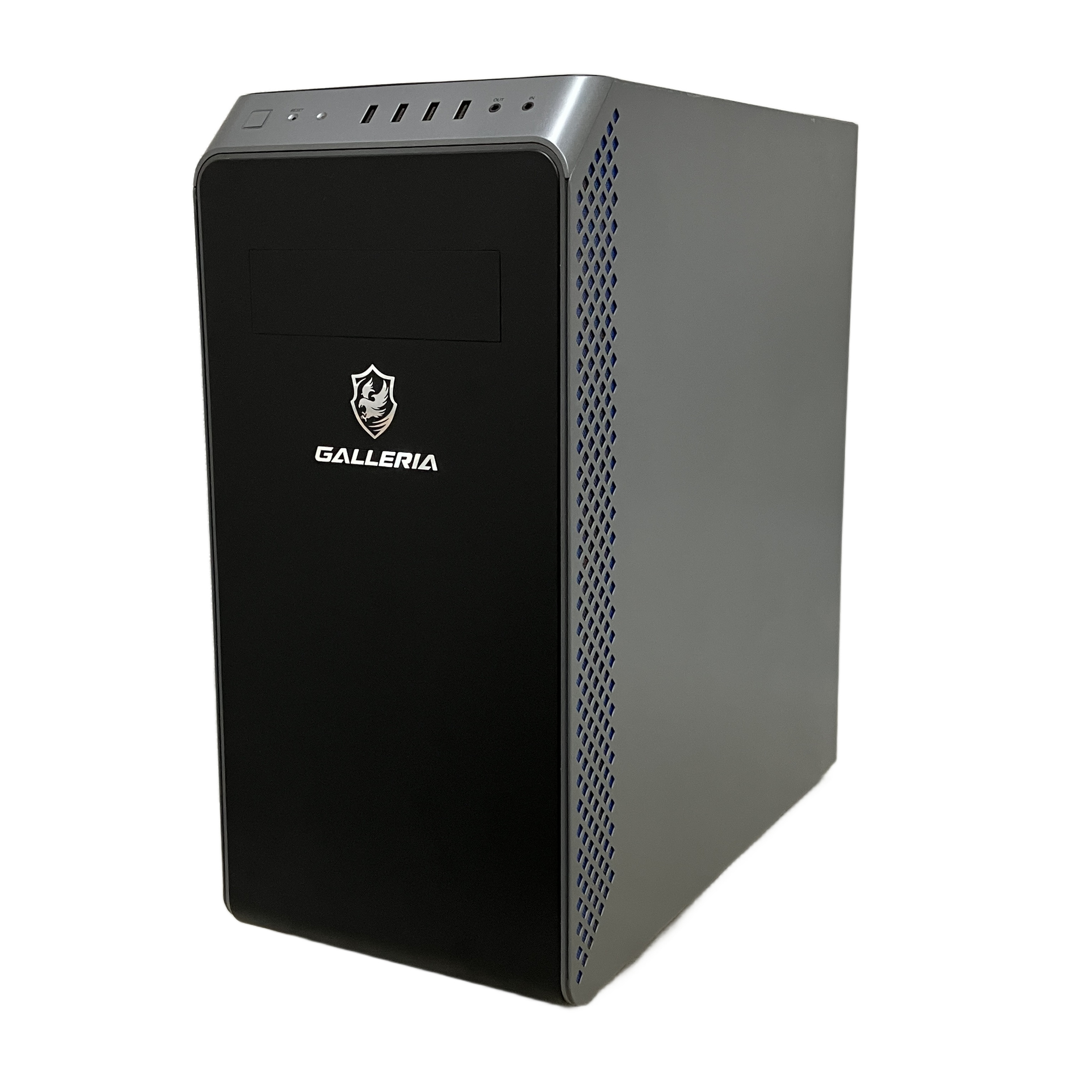 THIRDWAVE GALLERIA XA7C-R47:静音性と冷却性能を両立した、才色兼備のミドルタワーPC
