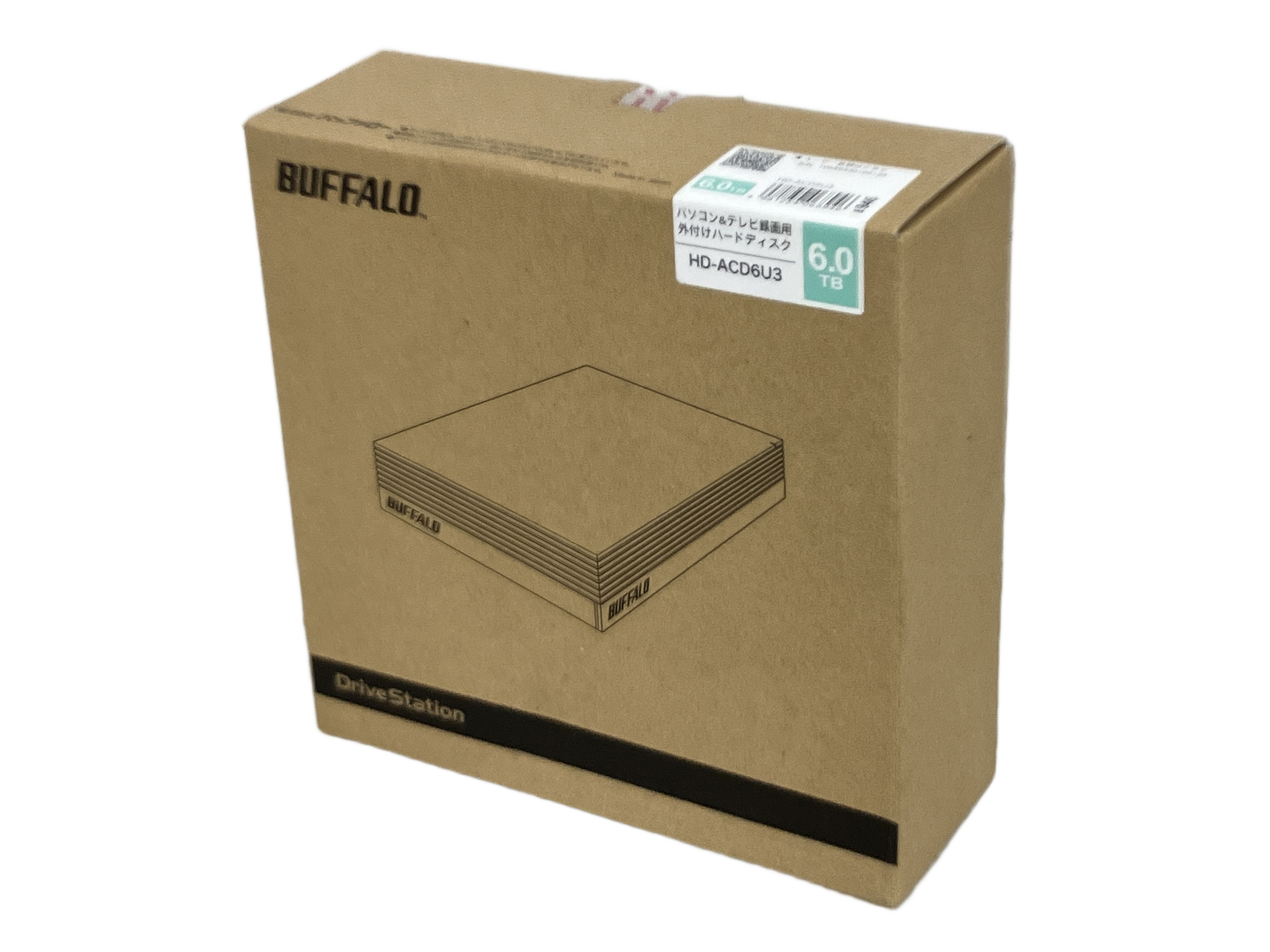 BUFFALO HD-ACD6U3 6T HDD 外付けUSB3.2