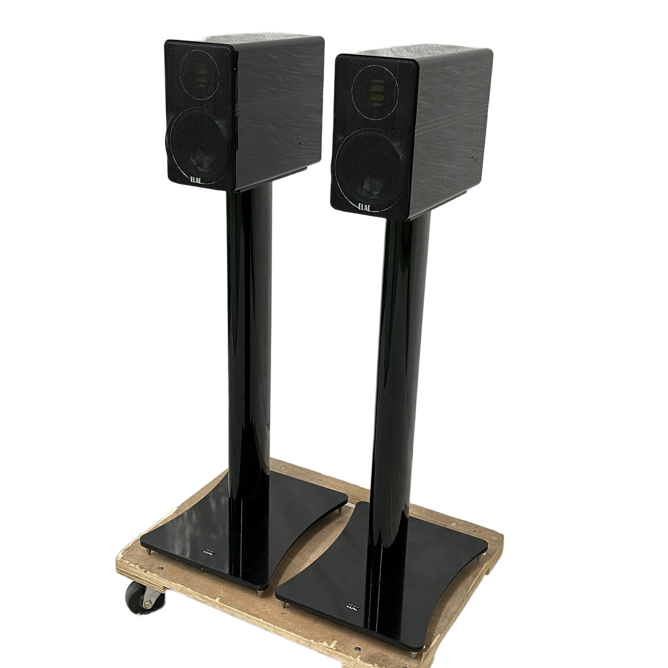 ELAC BS312 ブックシェルフ型 スピーカー ペア 純正スタンド付