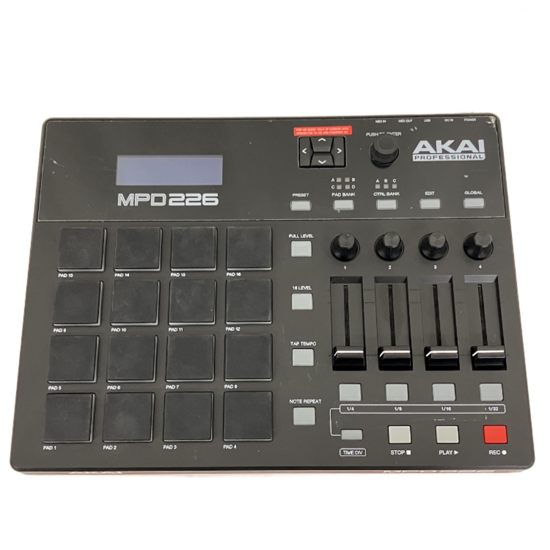 AKAI MPD226 MIDIパッドコントローラー