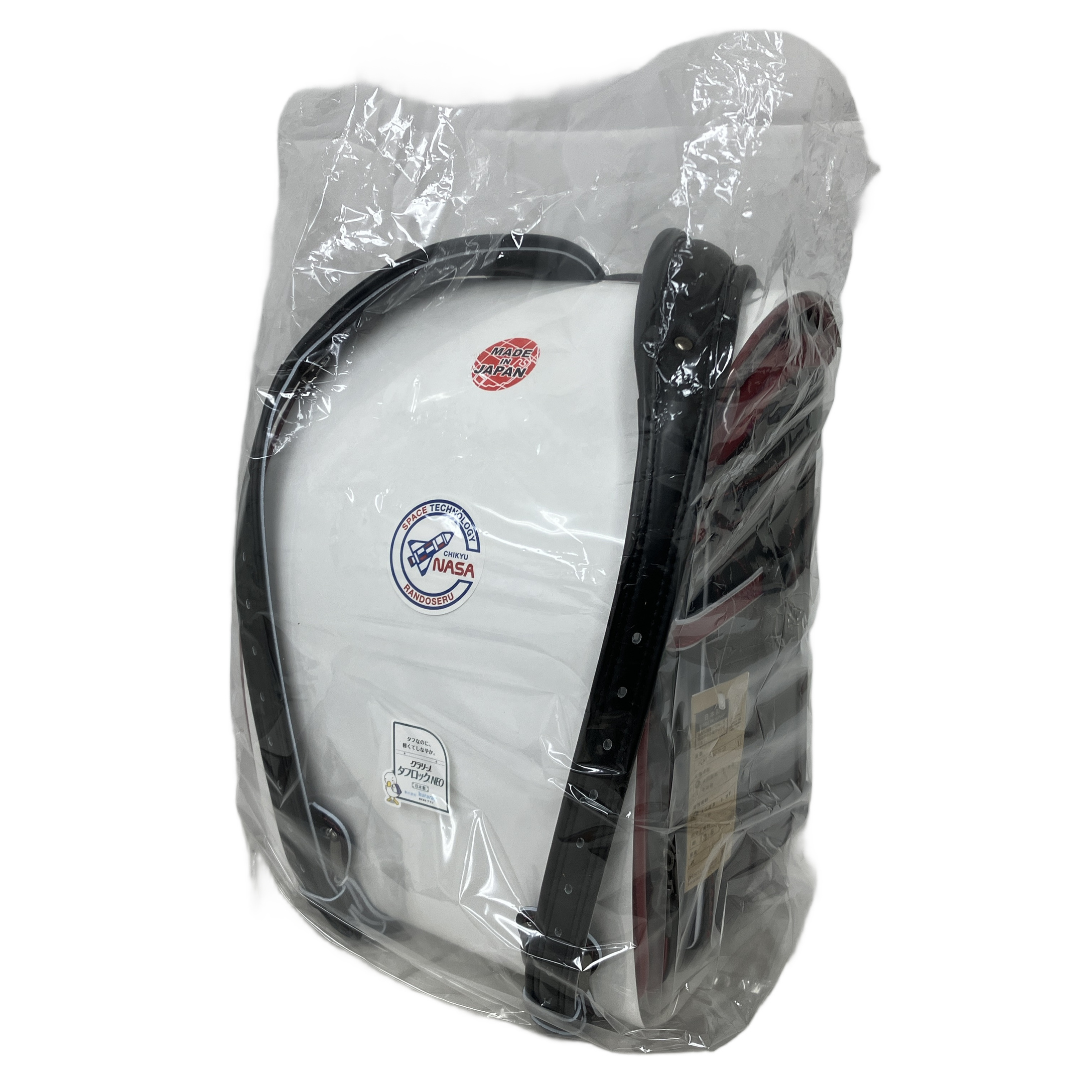 CHIKYU ランドセル KM-N02 ブラック/レッド