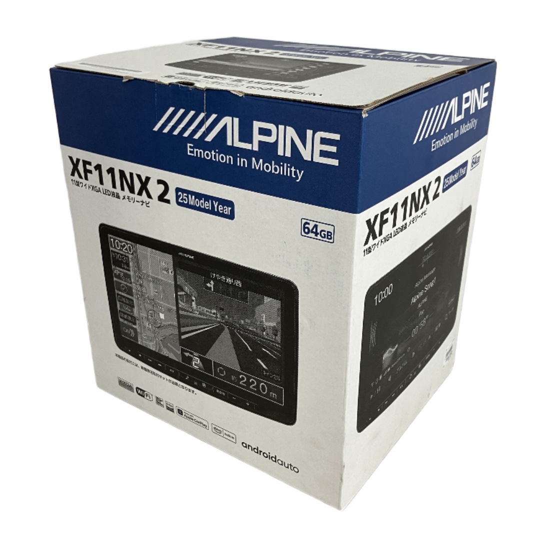 ALPINE XF11NX2(2026モデル)|11インチ大画面・高視認ナビ