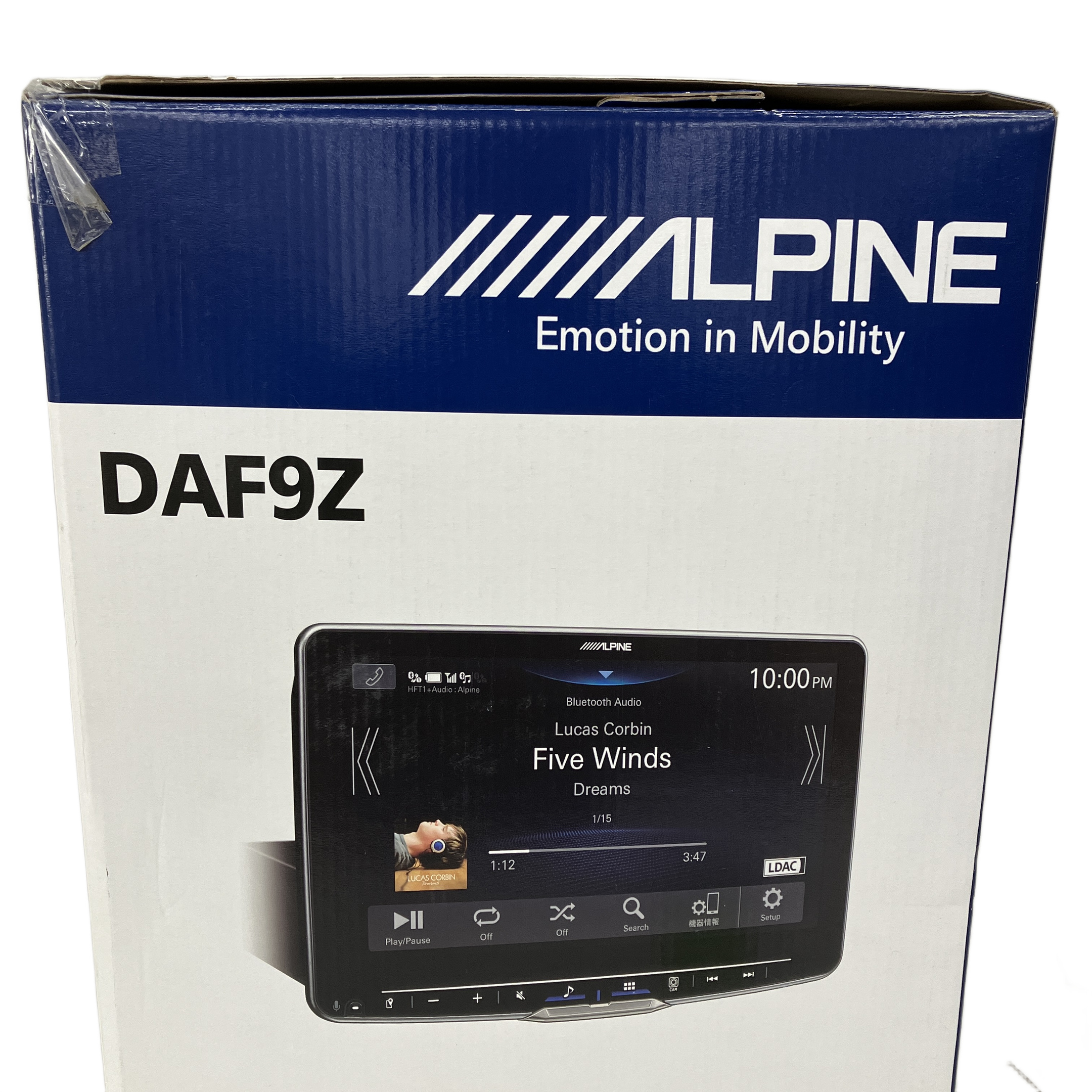 ALPINE Music Halo DAF9Z ディスプレイ オーディオ