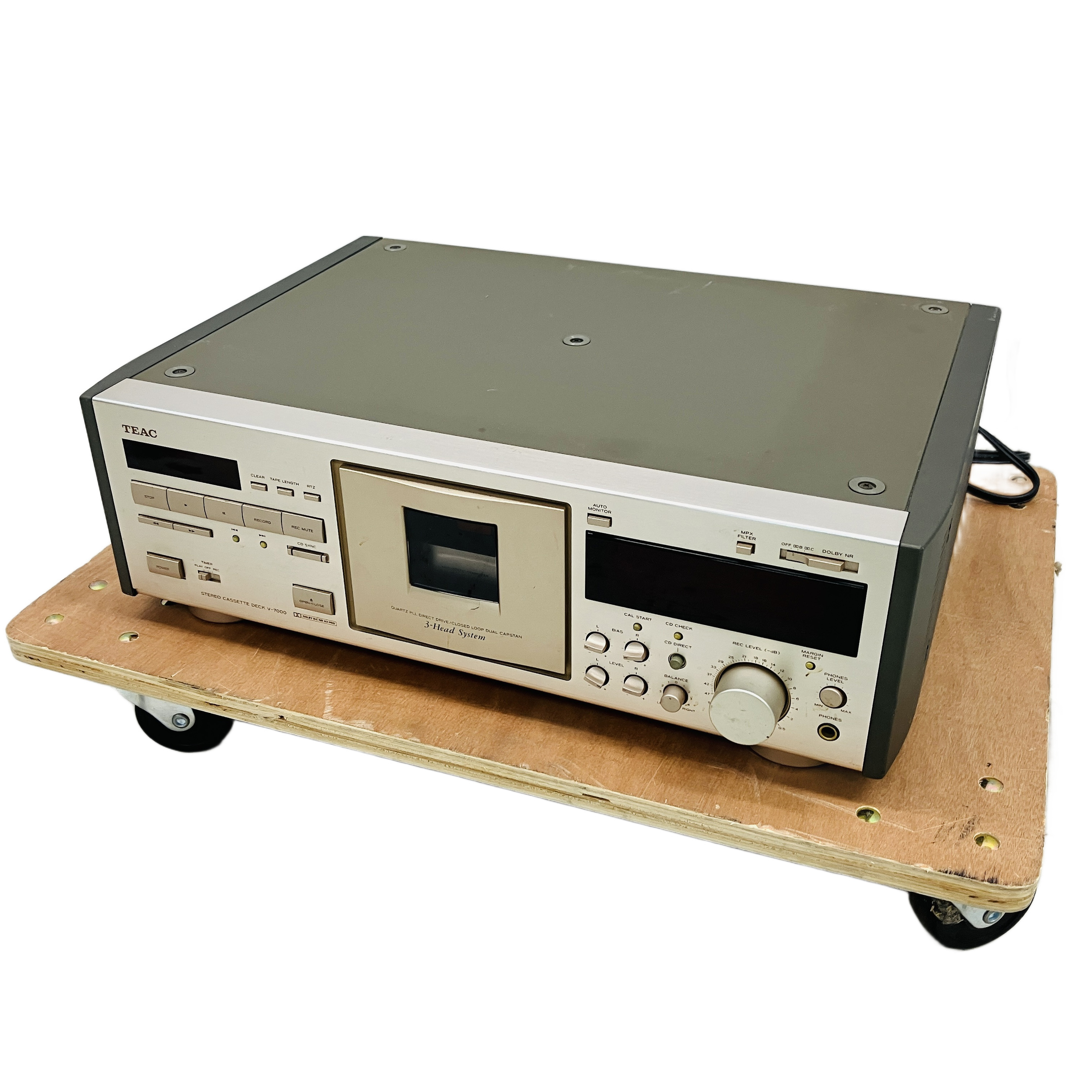 TEAC V-7000 3ヘッド ステレオ カセットデッキ