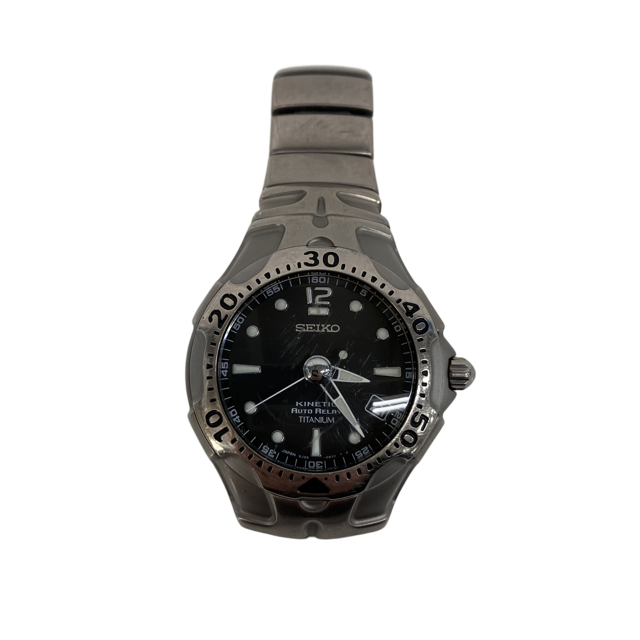 SEIKO KINETIC 5J22-0B80 腕時計
