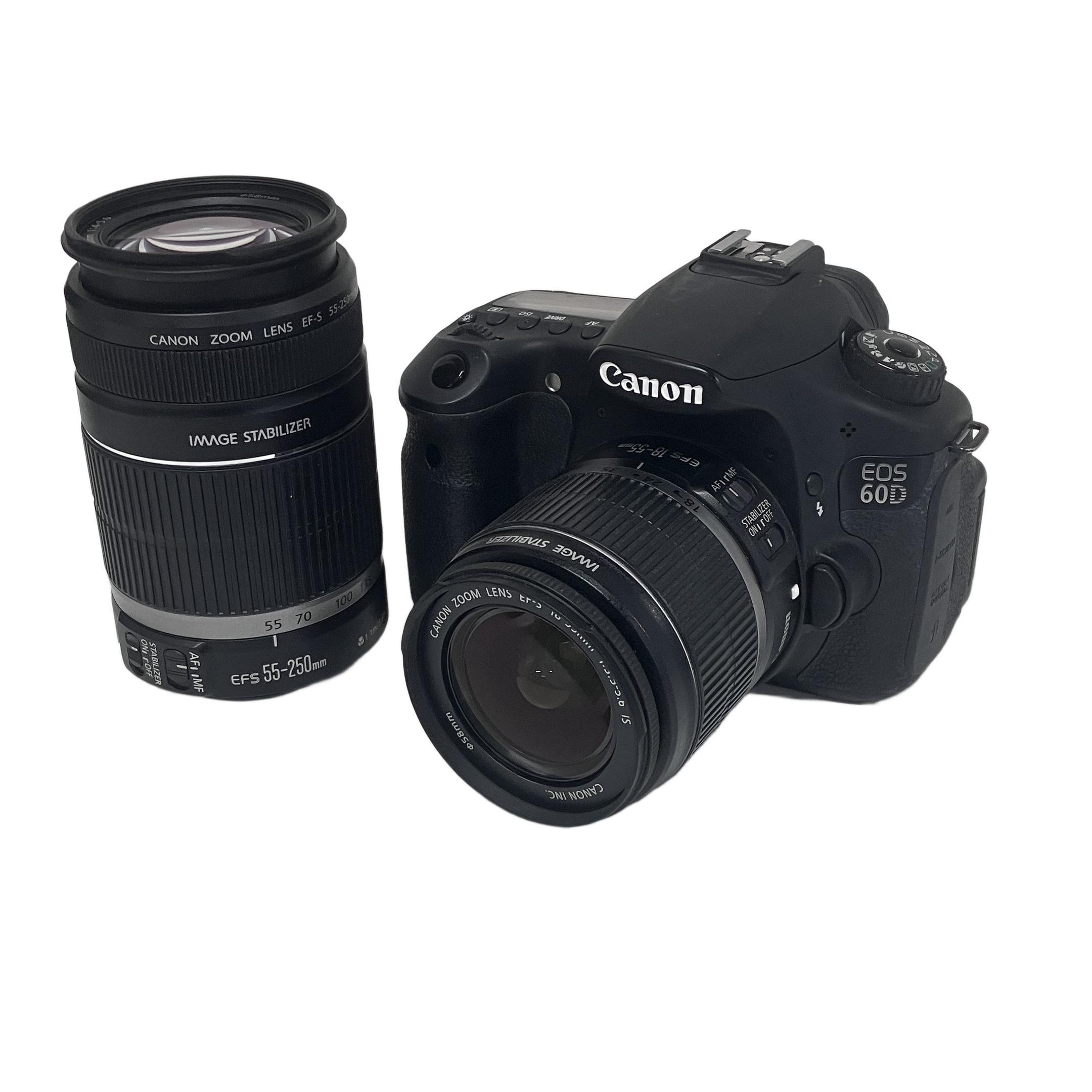 Canon EOS 60D ダブルズームキット デジタル 一眼レフカメラ