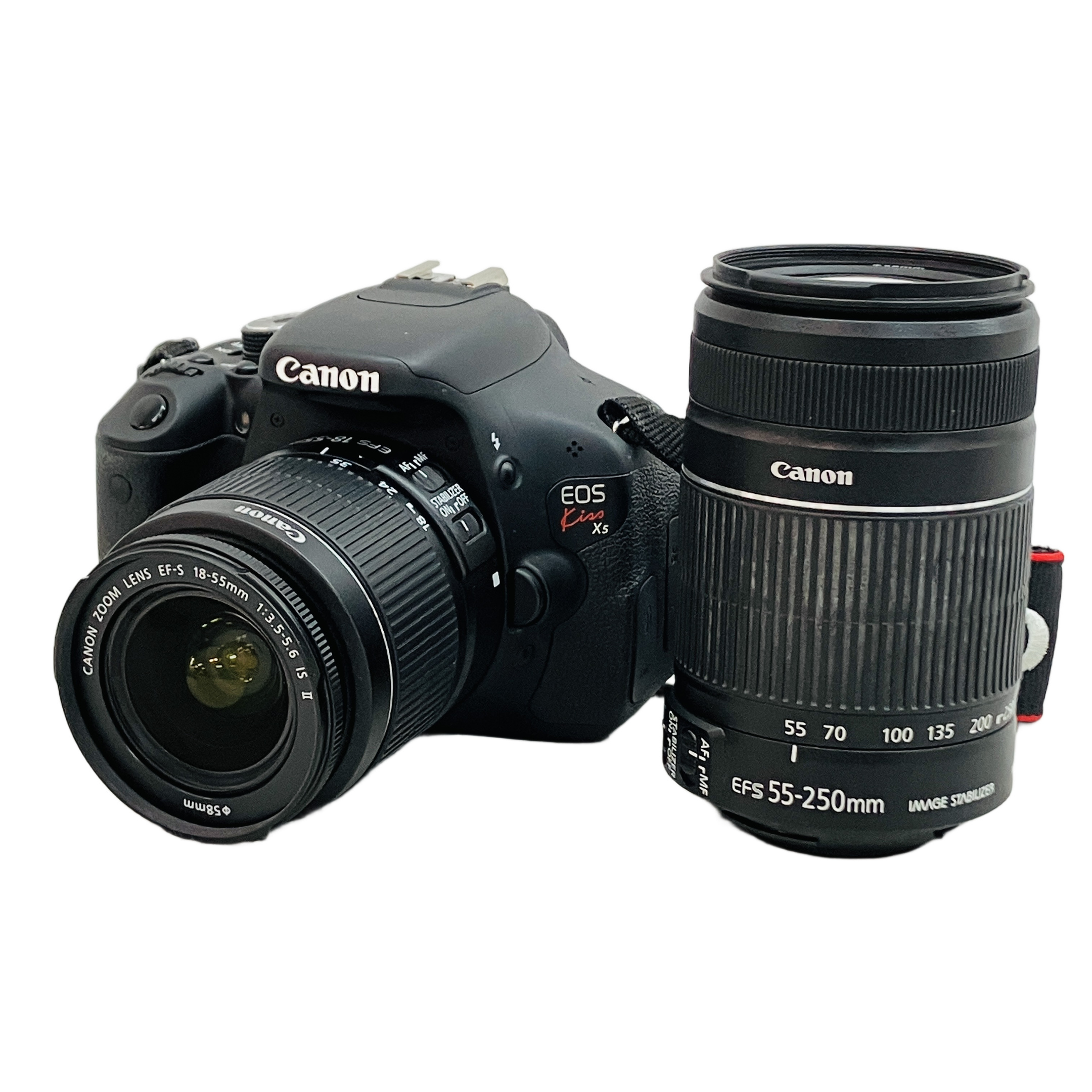 Canon EOS kiss x5 ダブルズームキット 18-55mm 55-250mm カメラ