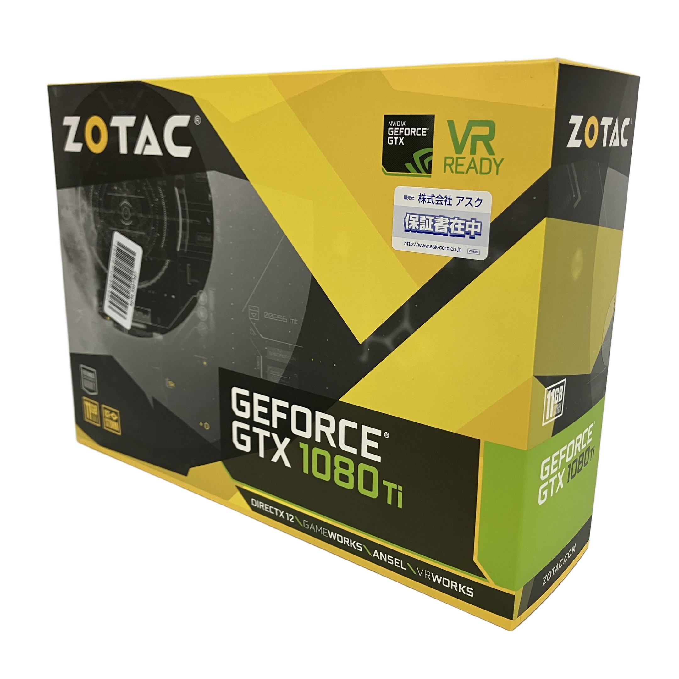 ZOTAC GTX1080Ti 11GB グラフィックボード