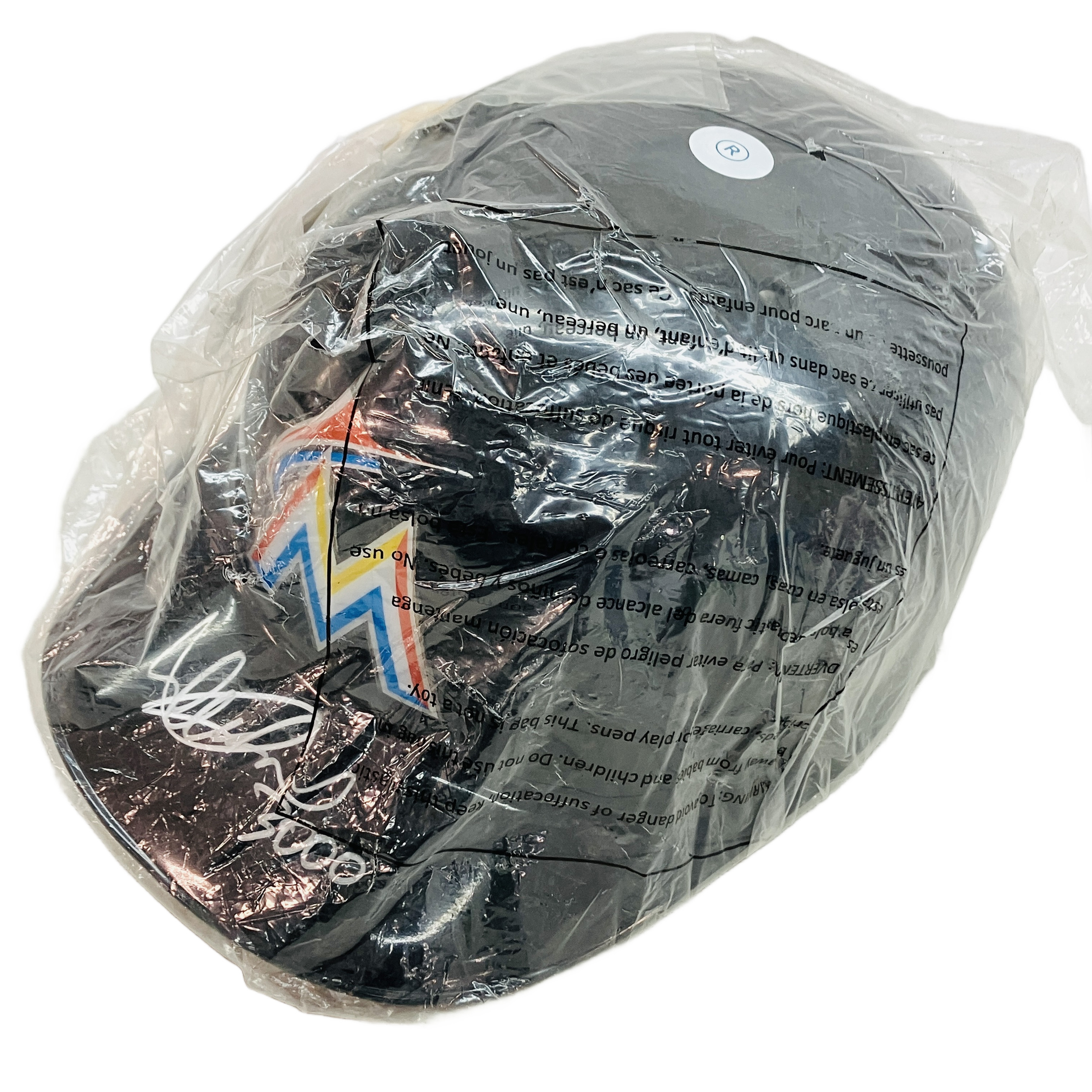 イチロー 直筆サイン #51 マイアミマーリンズ ヘルメット