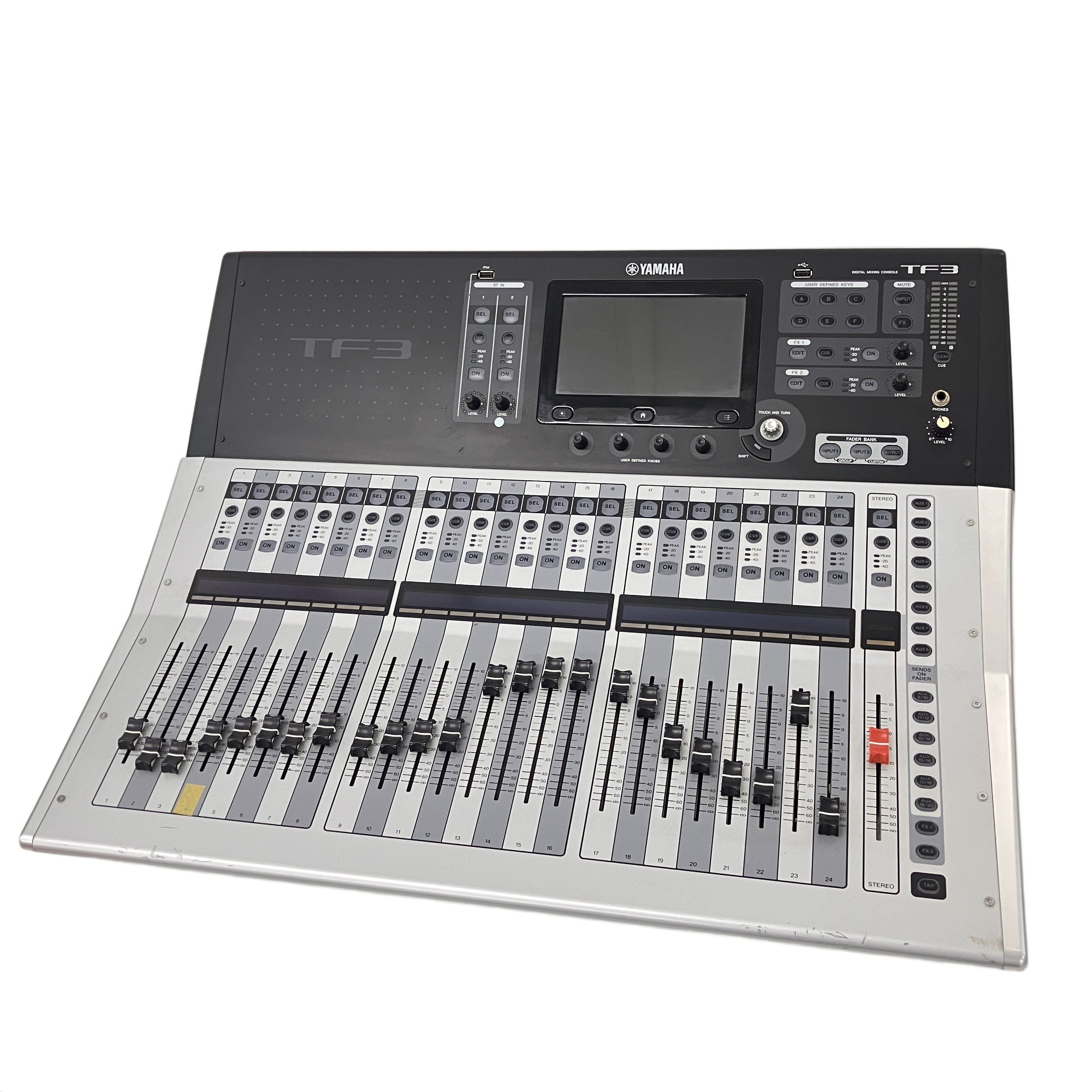 YAMAHA TF3|直感的な「タッチ・フロー」操作、25フェーダーが描くプロ仕様のデジタルミキシング