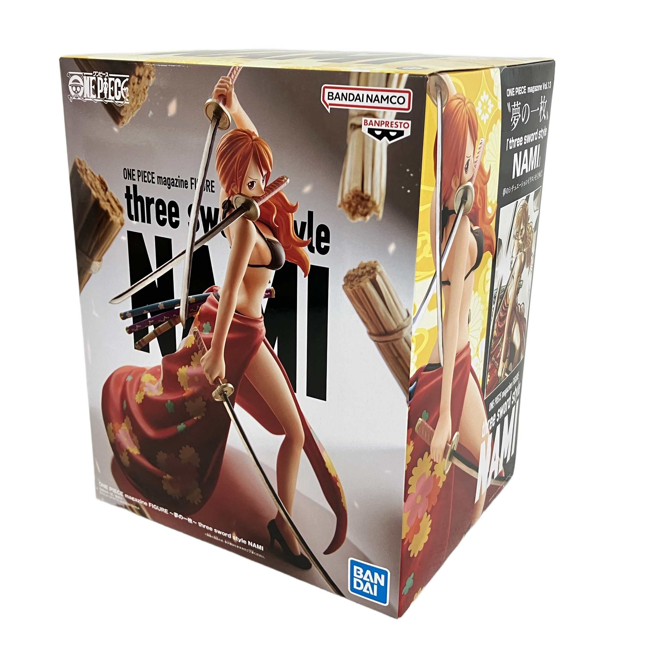 BANDAI ONE PIECE FIGURE 夢の一枚 NAMI