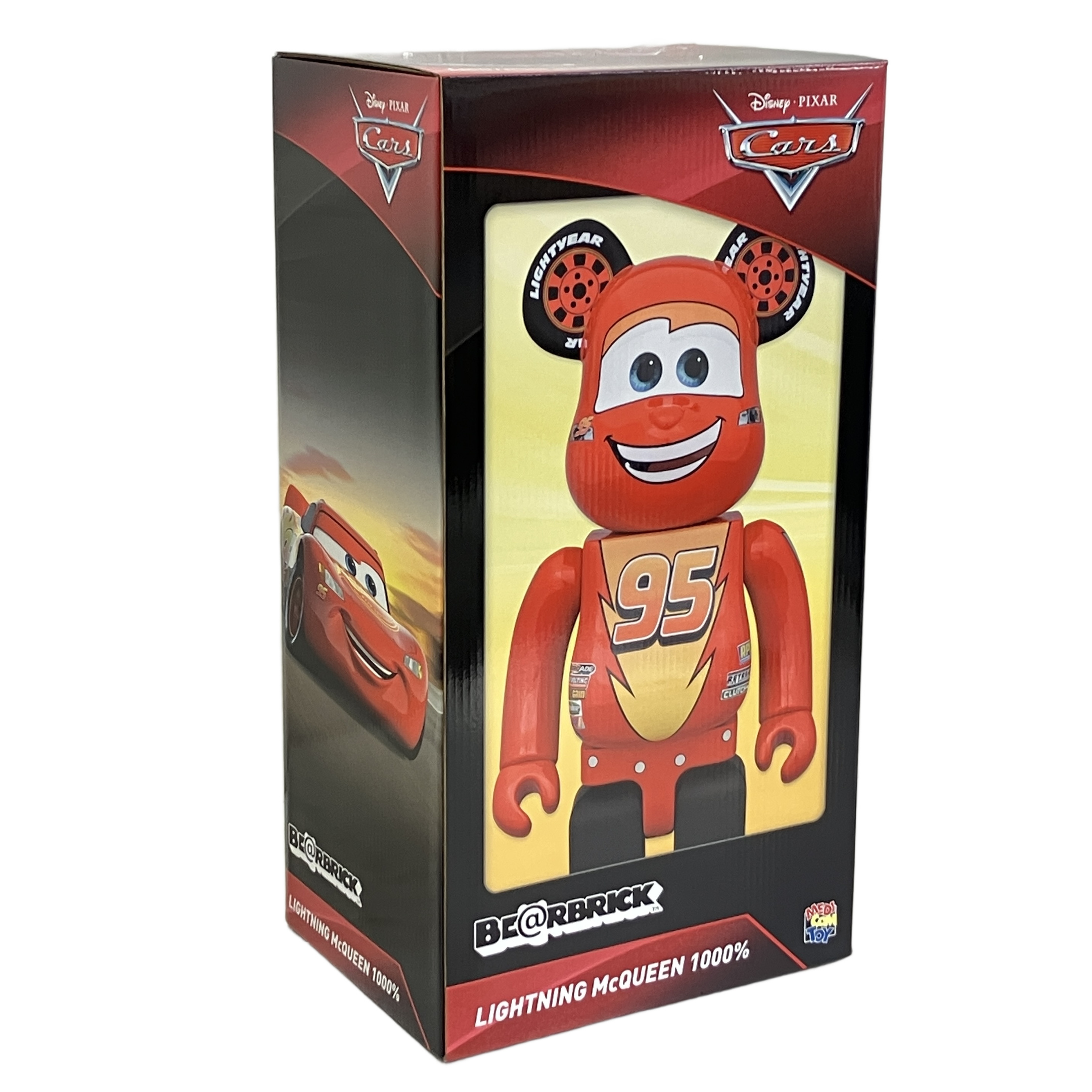 MEDICOM TOY BE@RBRICK LIGHTNING McQUEEN 1000%