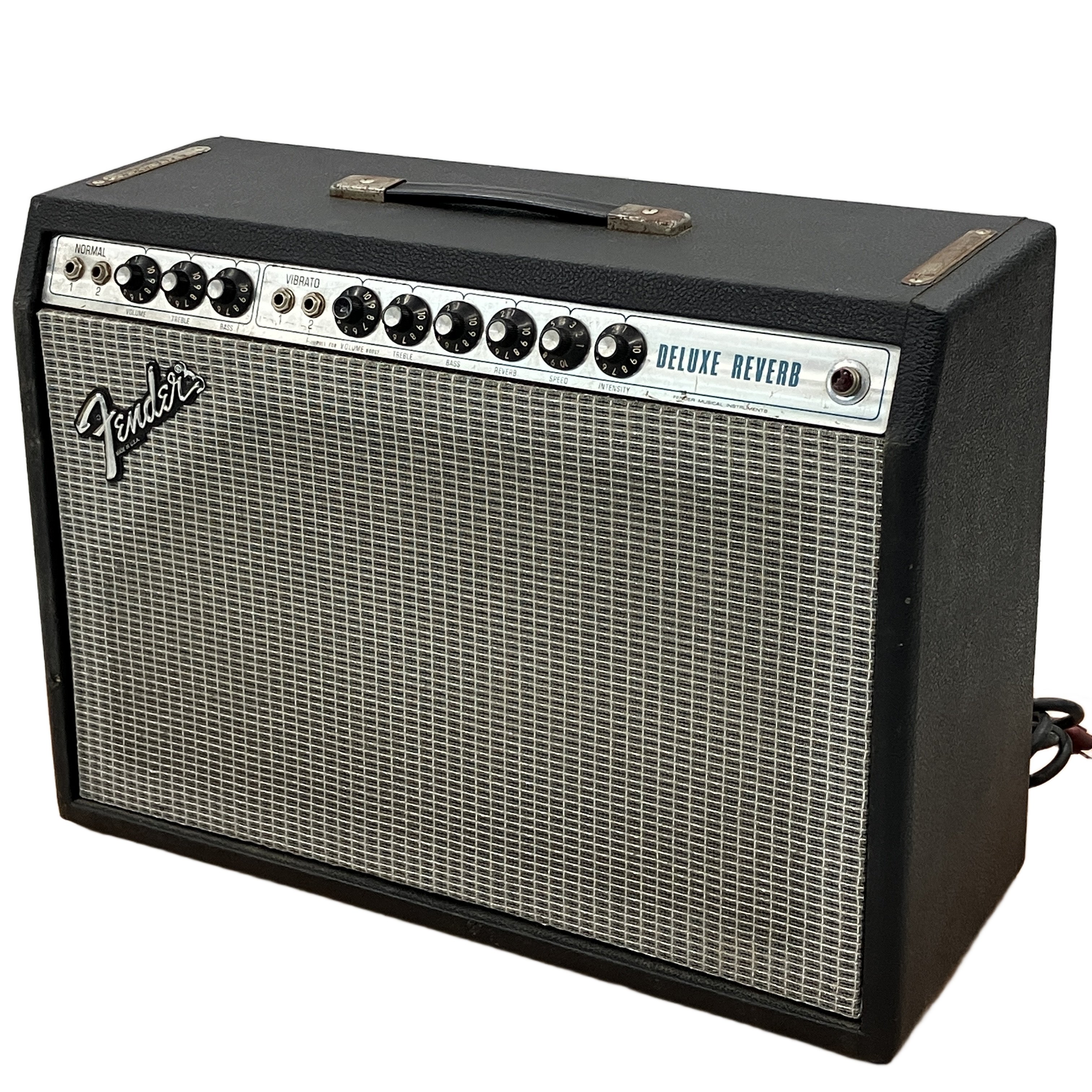 Fender デラックスリバーブ ギターアンプ シルバーフェイス