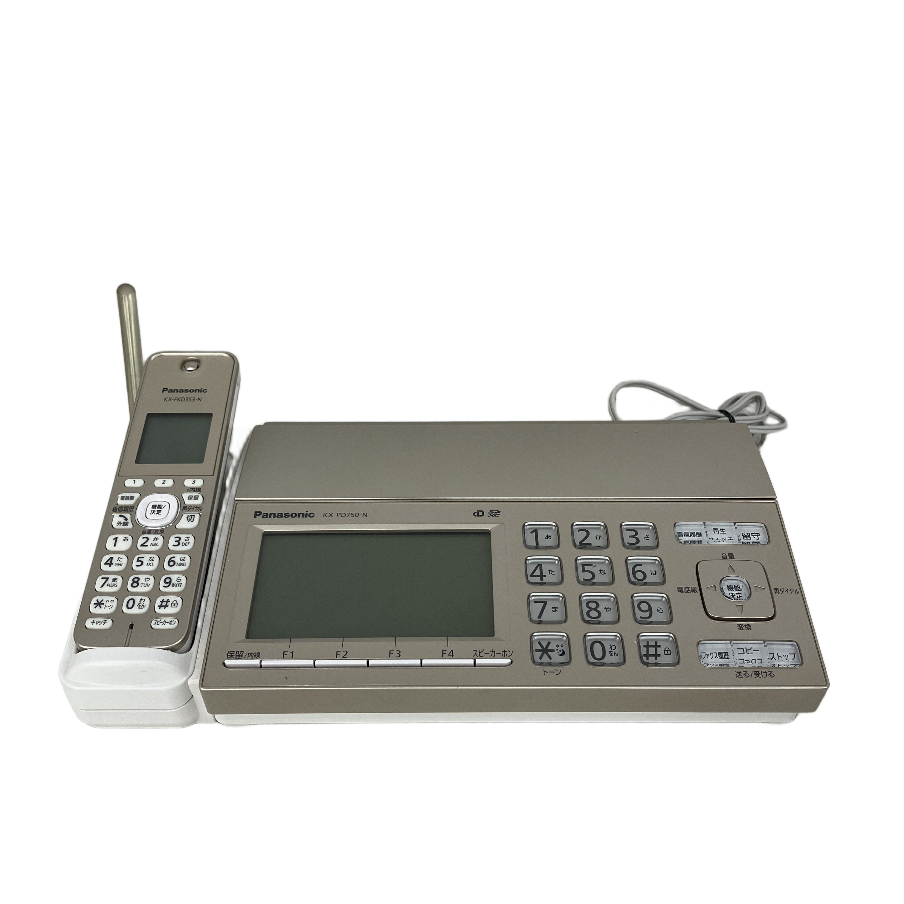 Panasonic KX-PD750 デジタルコードレスFAX 電話機