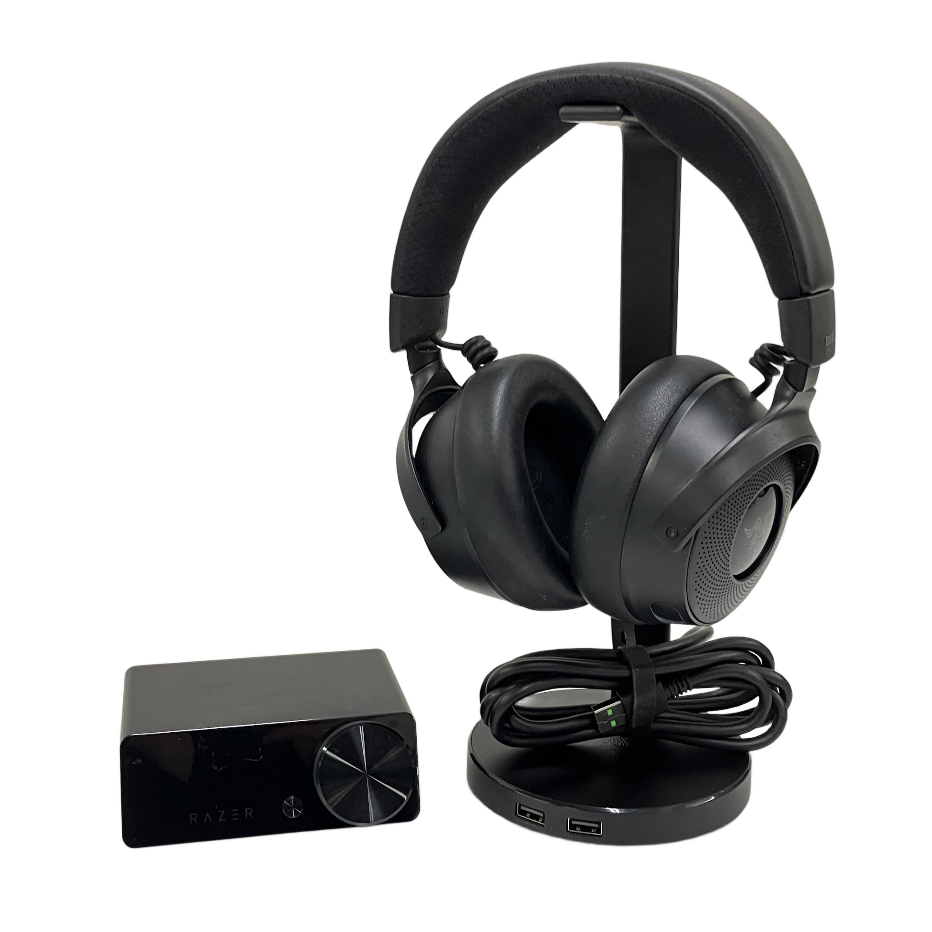 Razer Kraken V4 Pro + Base Station V2 Chroma ヘッドホン