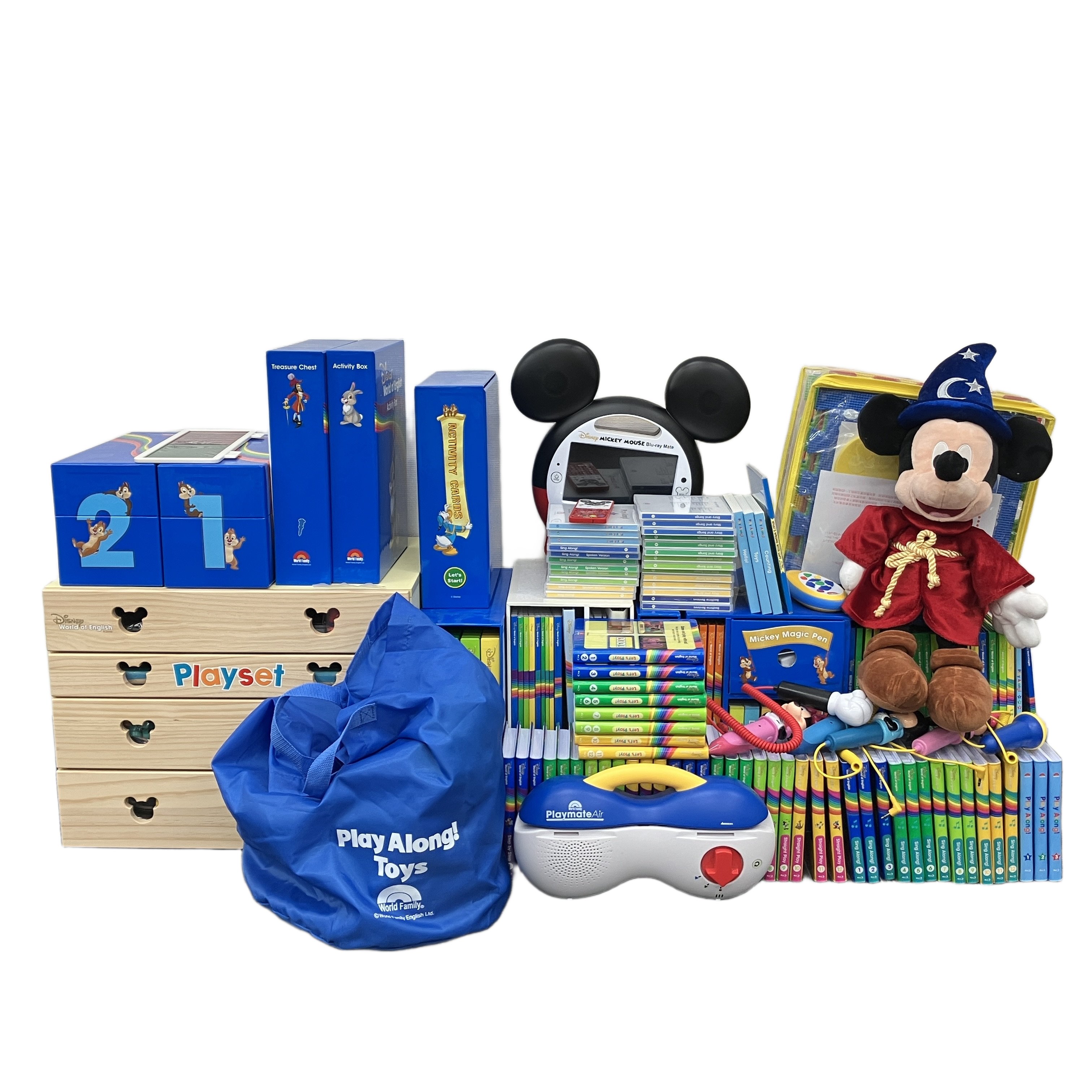 DWE ディズニーワールドイングリッシュ 2024年頃 — ディズニー楽曲とアニメで楽しく英語を身につける子供向け教材セット