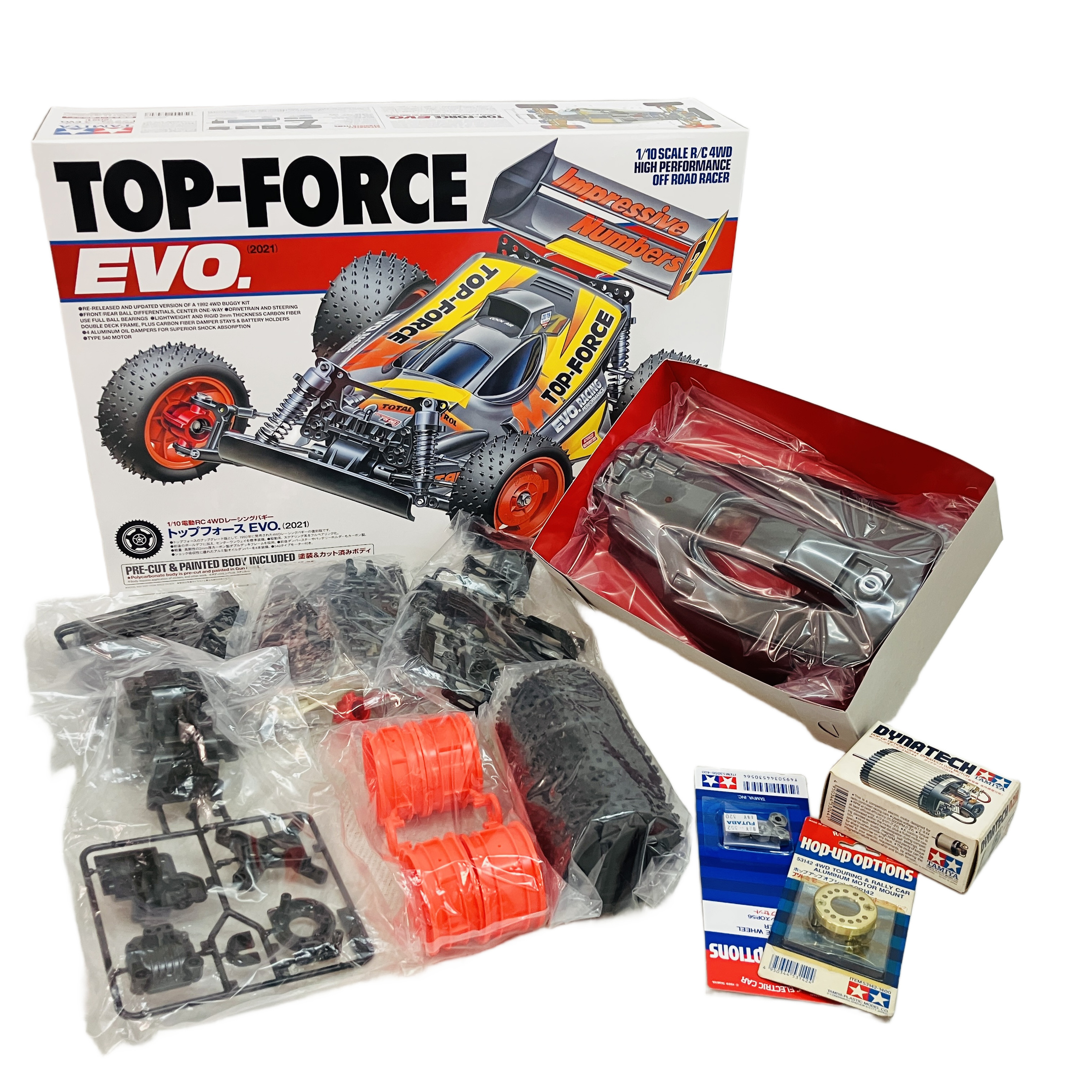 TAMIYA TOP-FORCE EVO. (2021) ダイナテック02Hモーター付