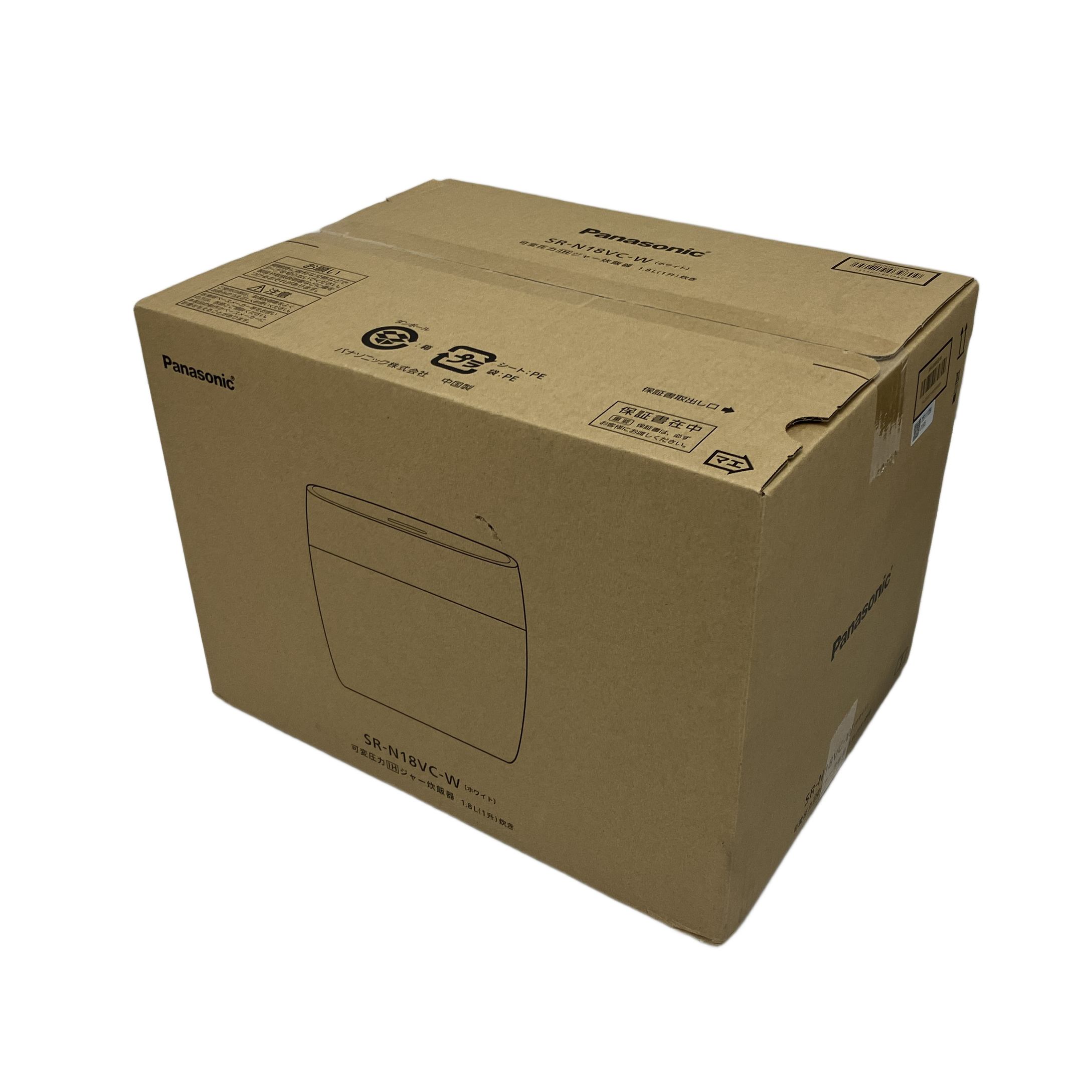 Panasonic SR-N18VC-W IHジャー炊飯器 1.8L