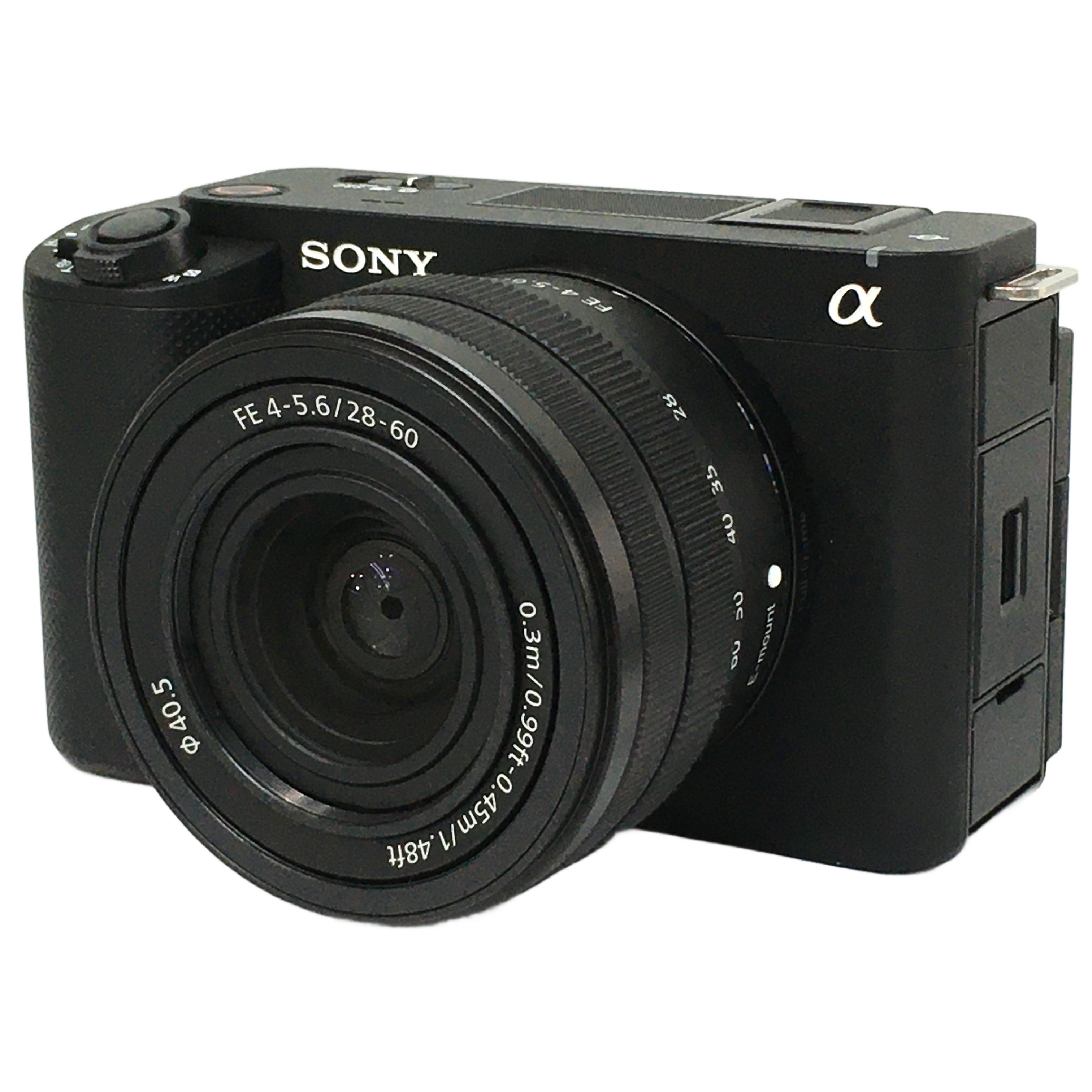 SONY ZV-E1 ズームレンズキット(FE 28-60mm F4-5.6付) — フルサイズボディにAIプロセッシングユニットを搭載した、Vlog制作の最高峰モデル。