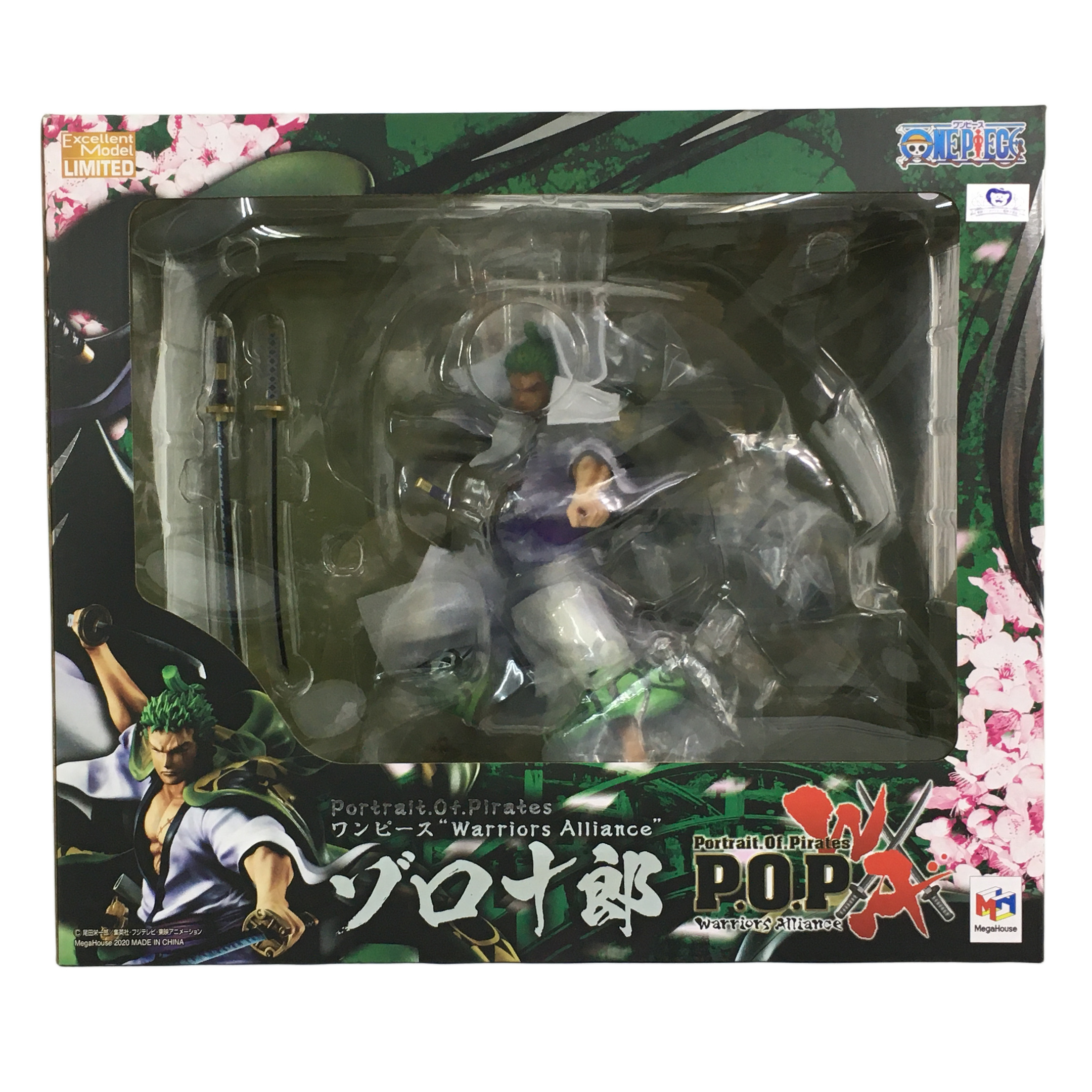 WARRIORS ALLIANCE POP ONE PIECE ゾロ十郎 フィギュア