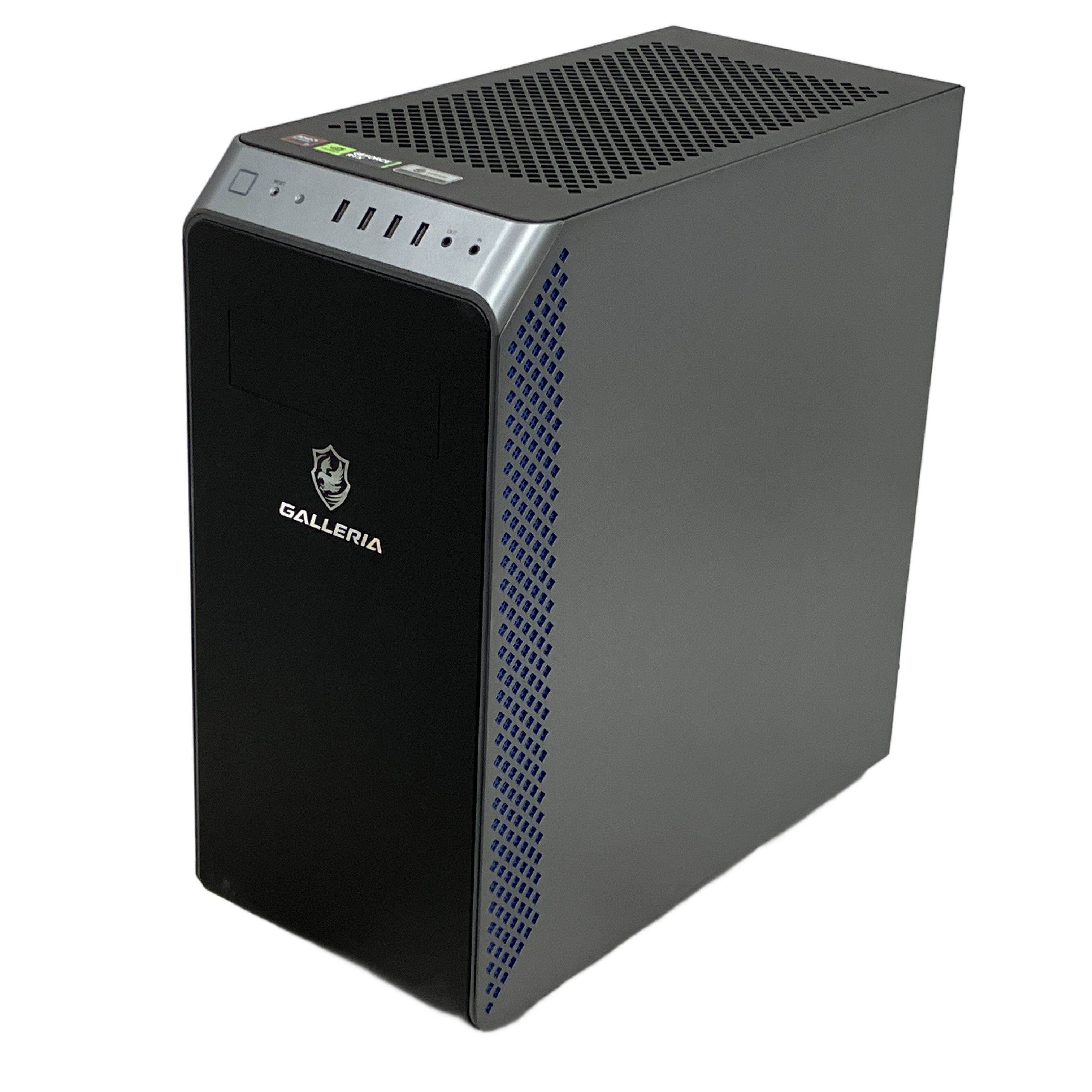 Thirdwave GALLERIA XA7R-R57 (Ryzen 7 9700X / 32GB / 1TB) — Zen 5アーキテクチャのRyzen 7と大容量32GBメモリを搭載し、高フレームレートでの対戦や実況配信を快適にこなすハイスペック・ゲーミングPC。