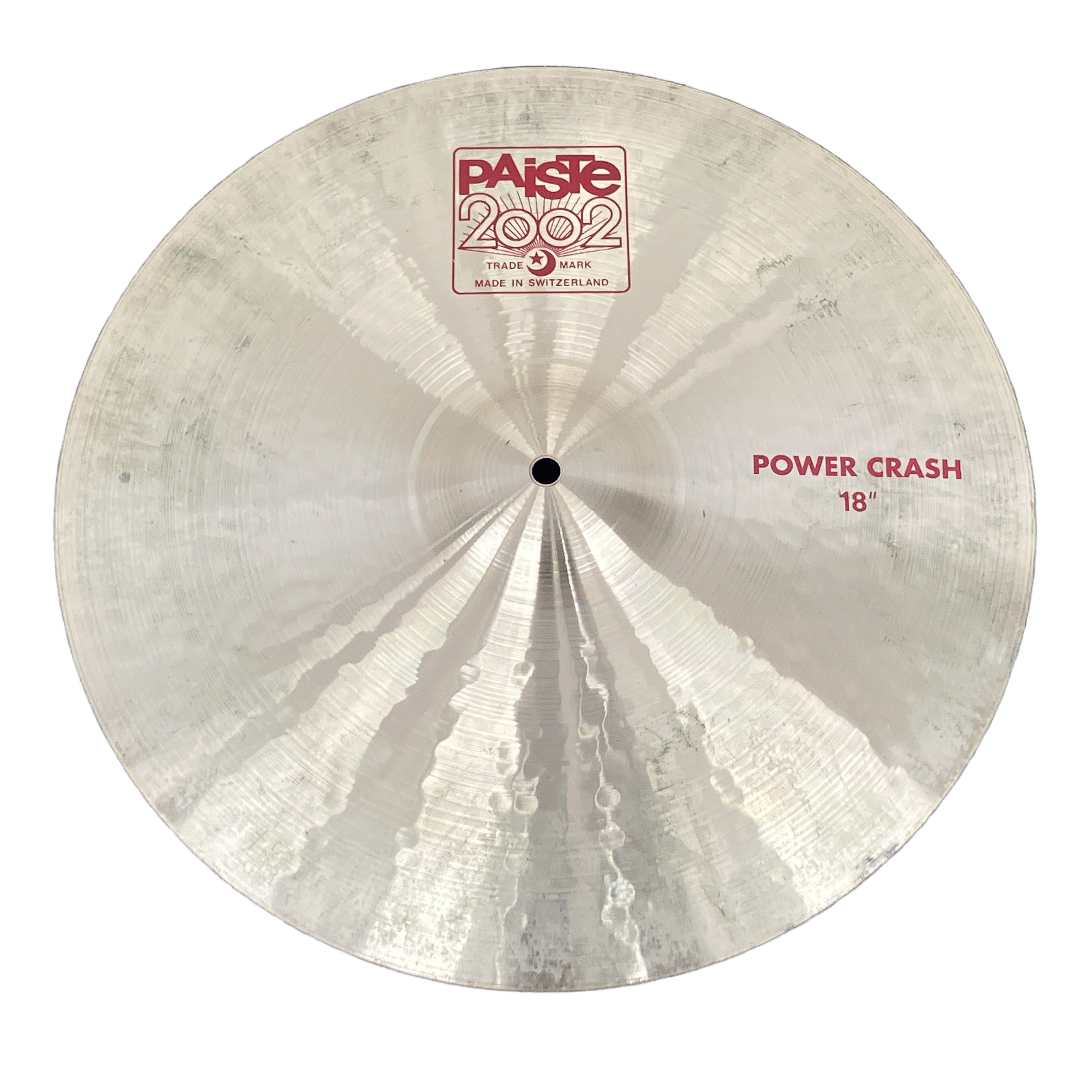 PAISTE 2002 POWER CRASH 18インチ クラッシュ シンバル