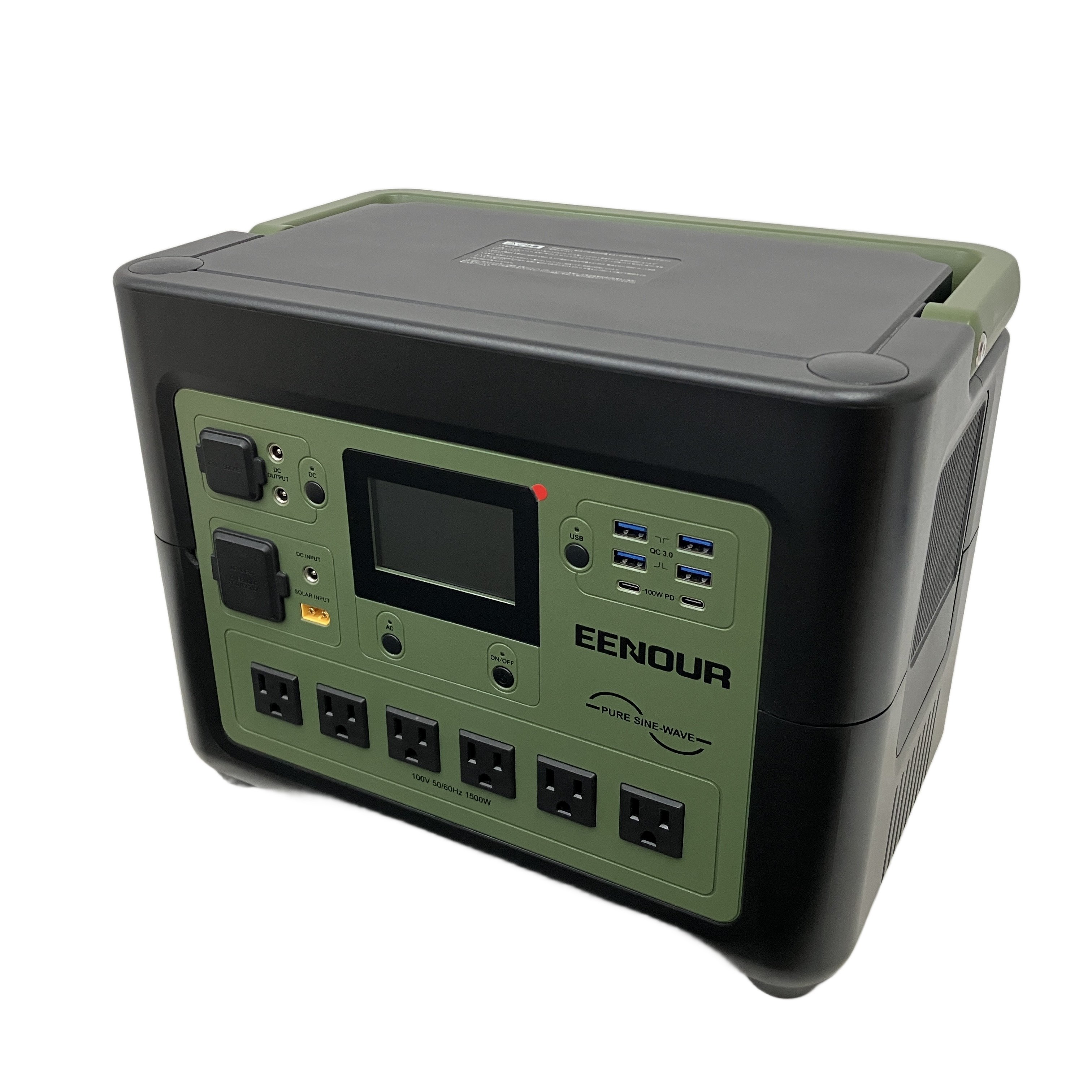 EENOUR P1500 ポータブル電源 1536Wh
