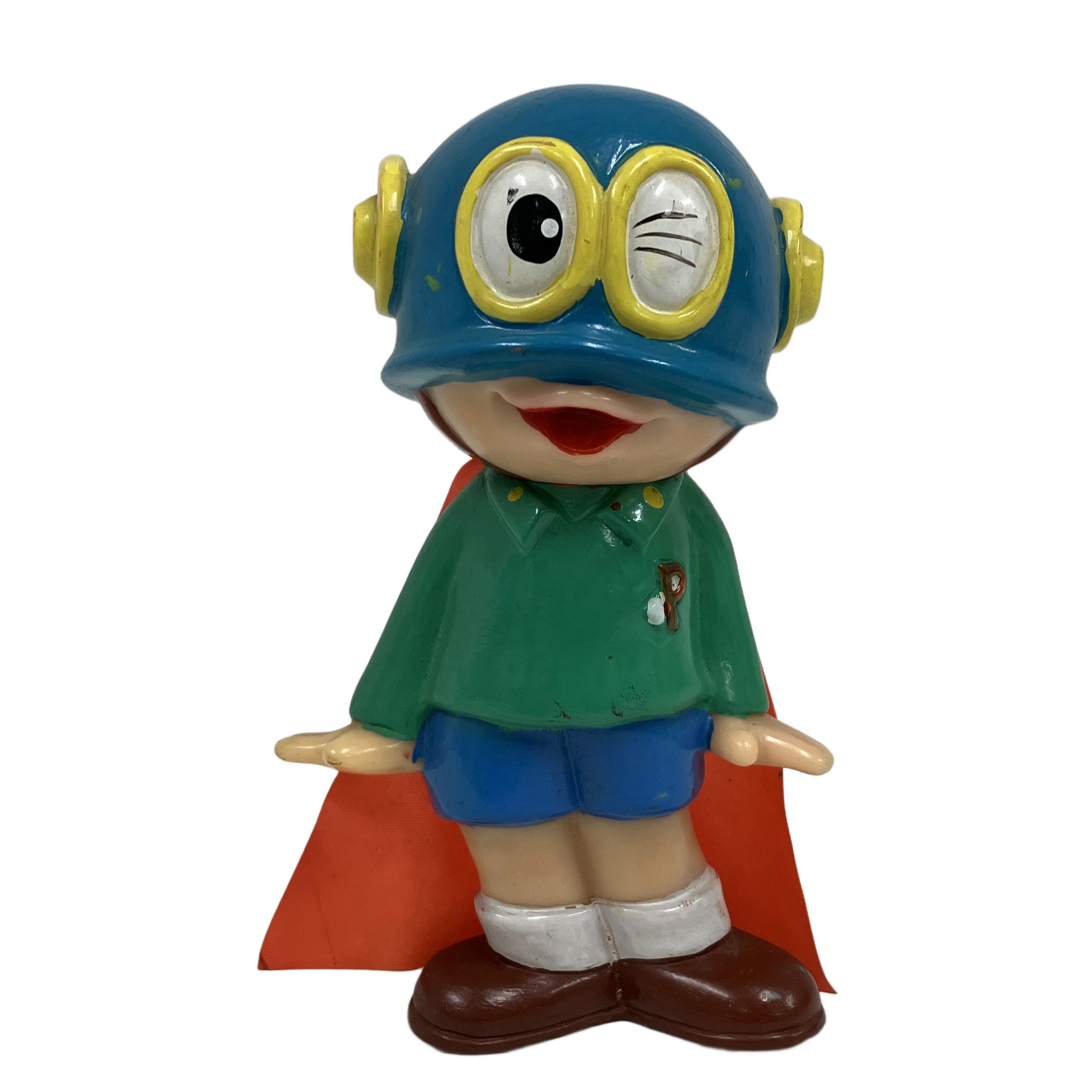 タカラヤ パーマン1号 ソフビ 人形 藤子不二雄 ビンテージ