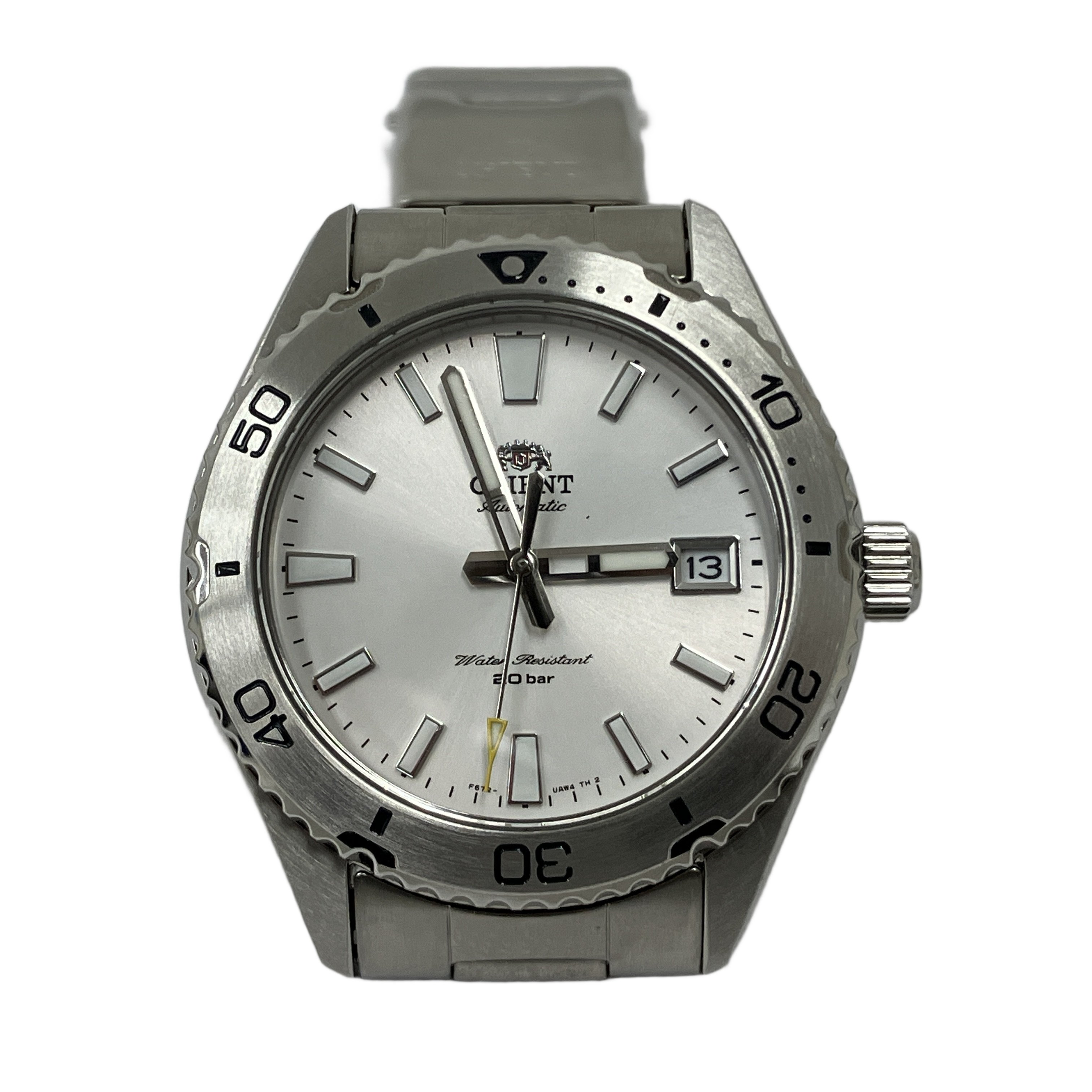 ORIENT 腕時計 白文字盤