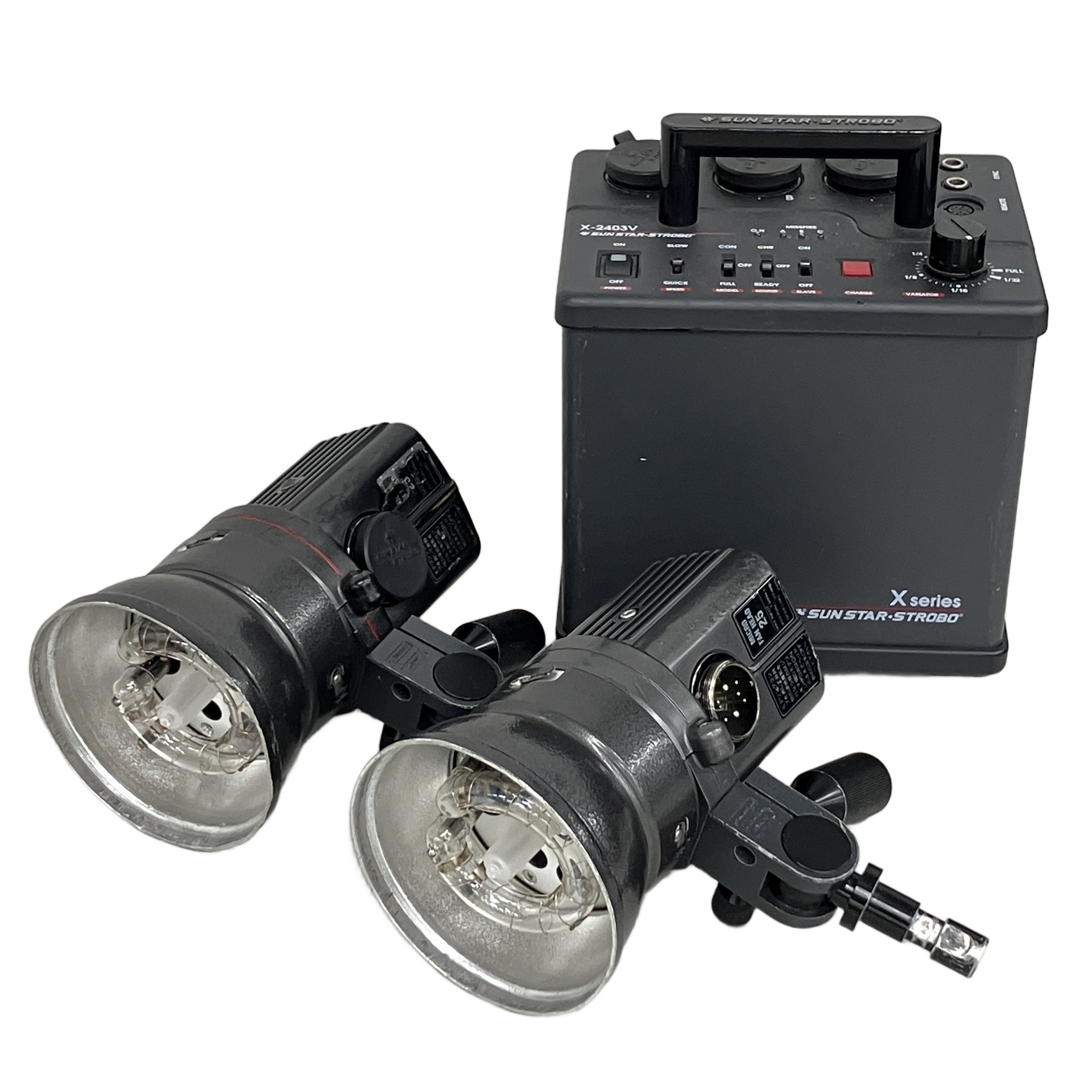 SUNSTARSTROBE X-2403V ヘッド2灯付き