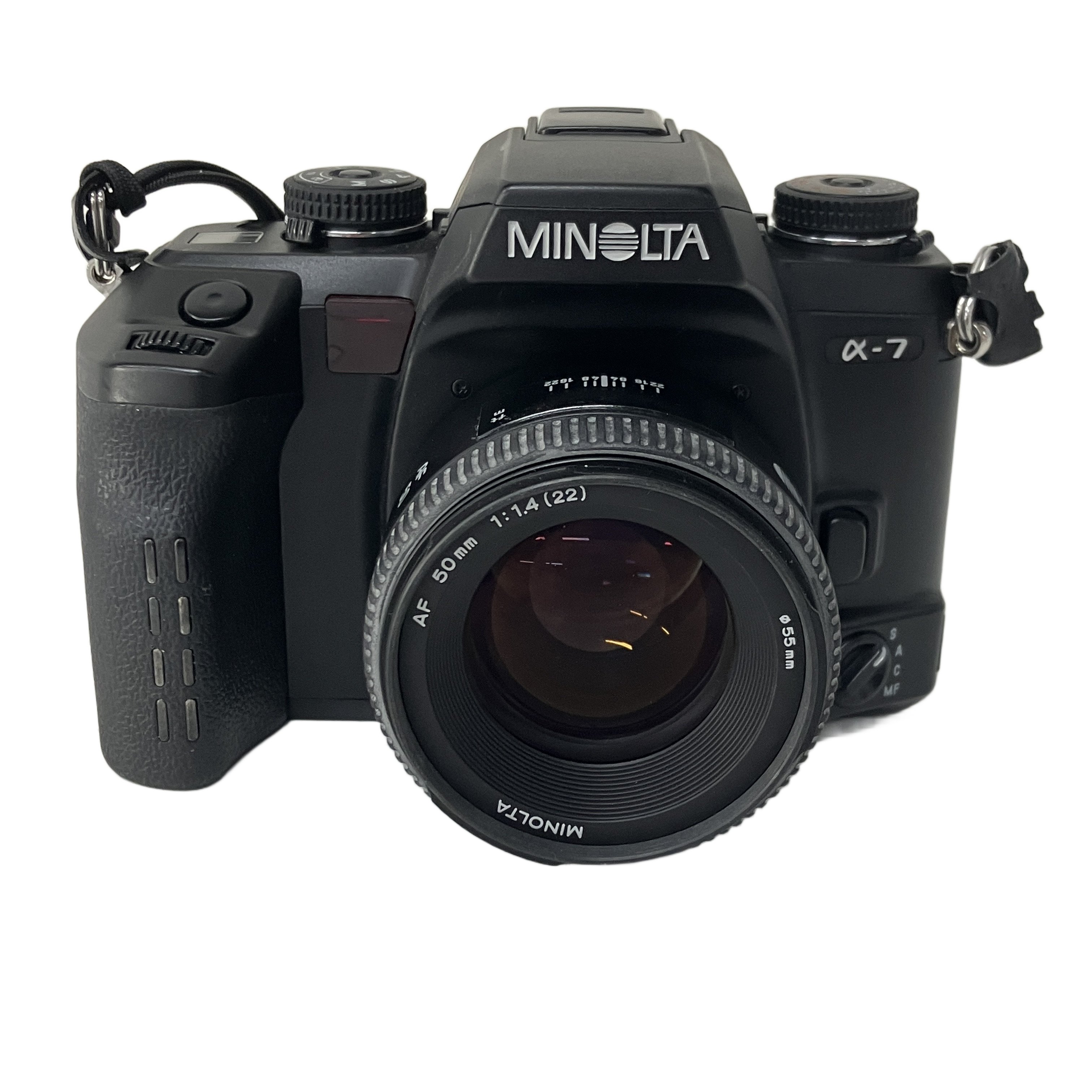 MINOLTA α-7 AF 50mm 1:1.4 一眼レフカメラ