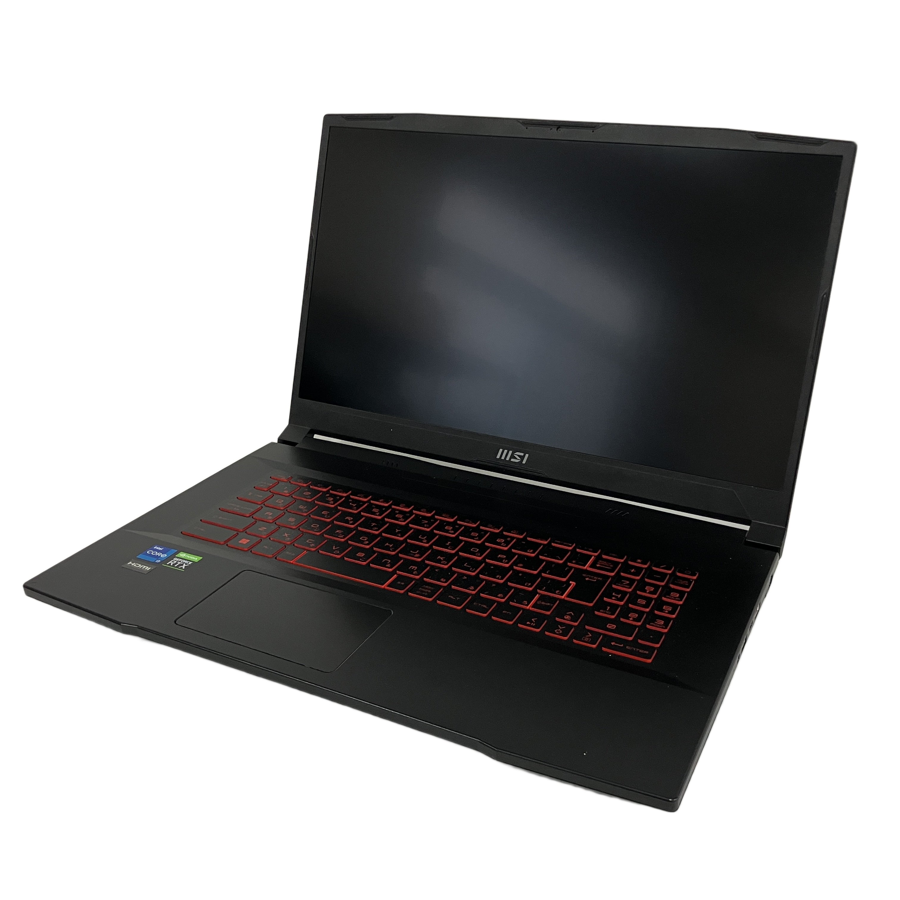 MSI Katana GF76 12UGS (17.3インチ) i7-12700H / RTX 3070 Ti / 32GB / 1TB — 大画面の迫力と強力なグラフィックス性能を兼ね備えた、まさに「刀」のような切れ味を誇るゲーミングノート。