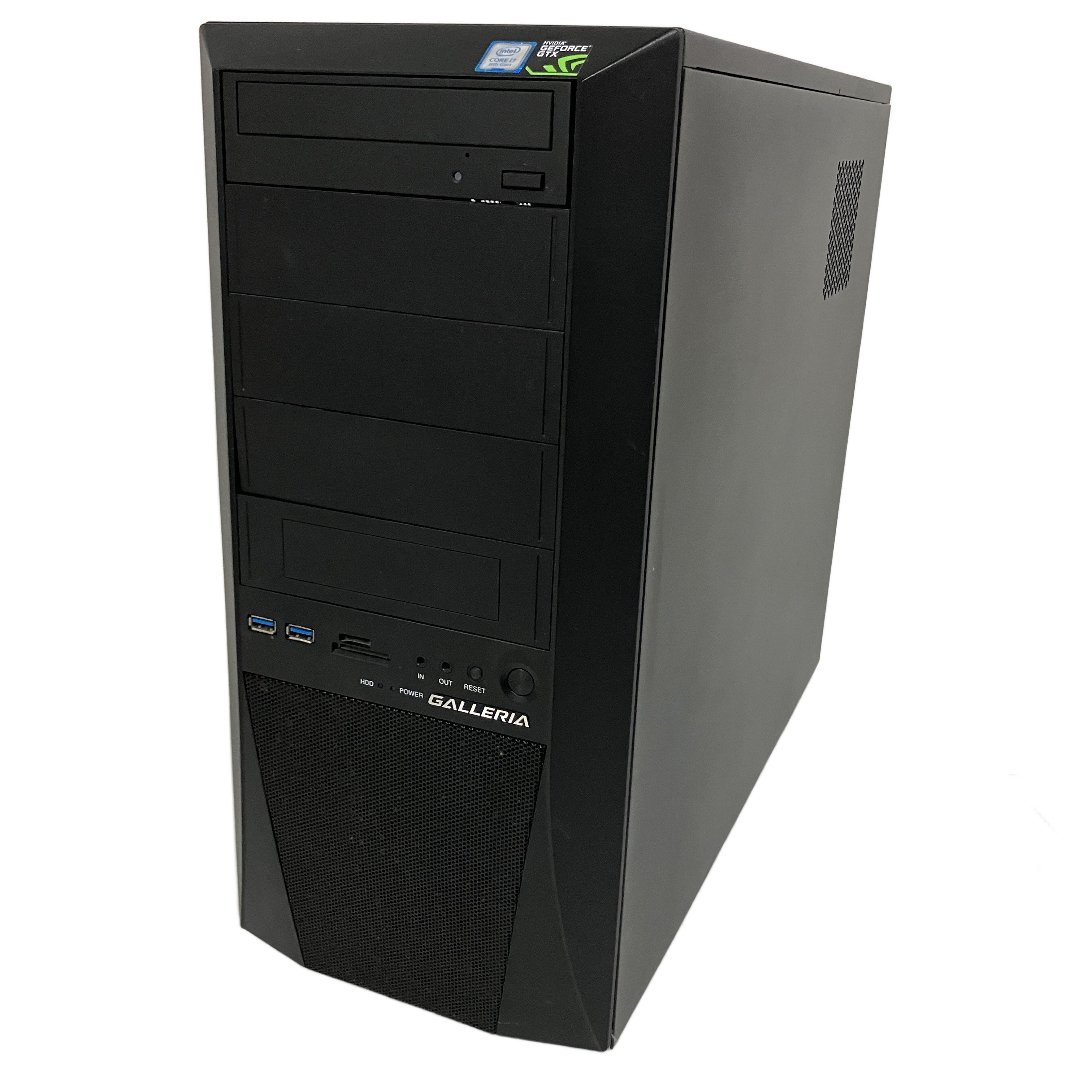 GALLERIA XV i7-8086K GTX1070Ti ゲーミングデスクトップパソコン