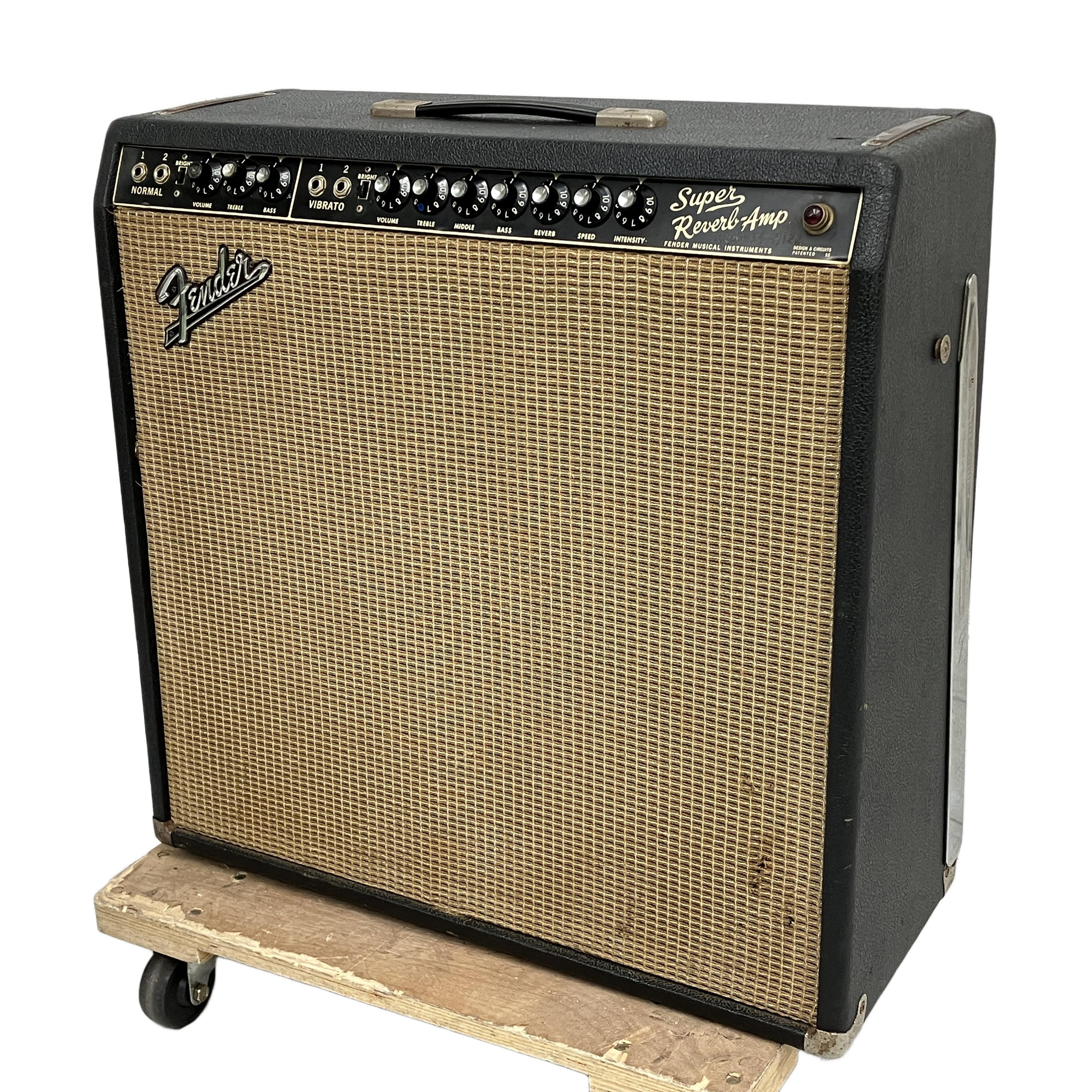 Fender Super Reverb ギターアンプ 真空管付き