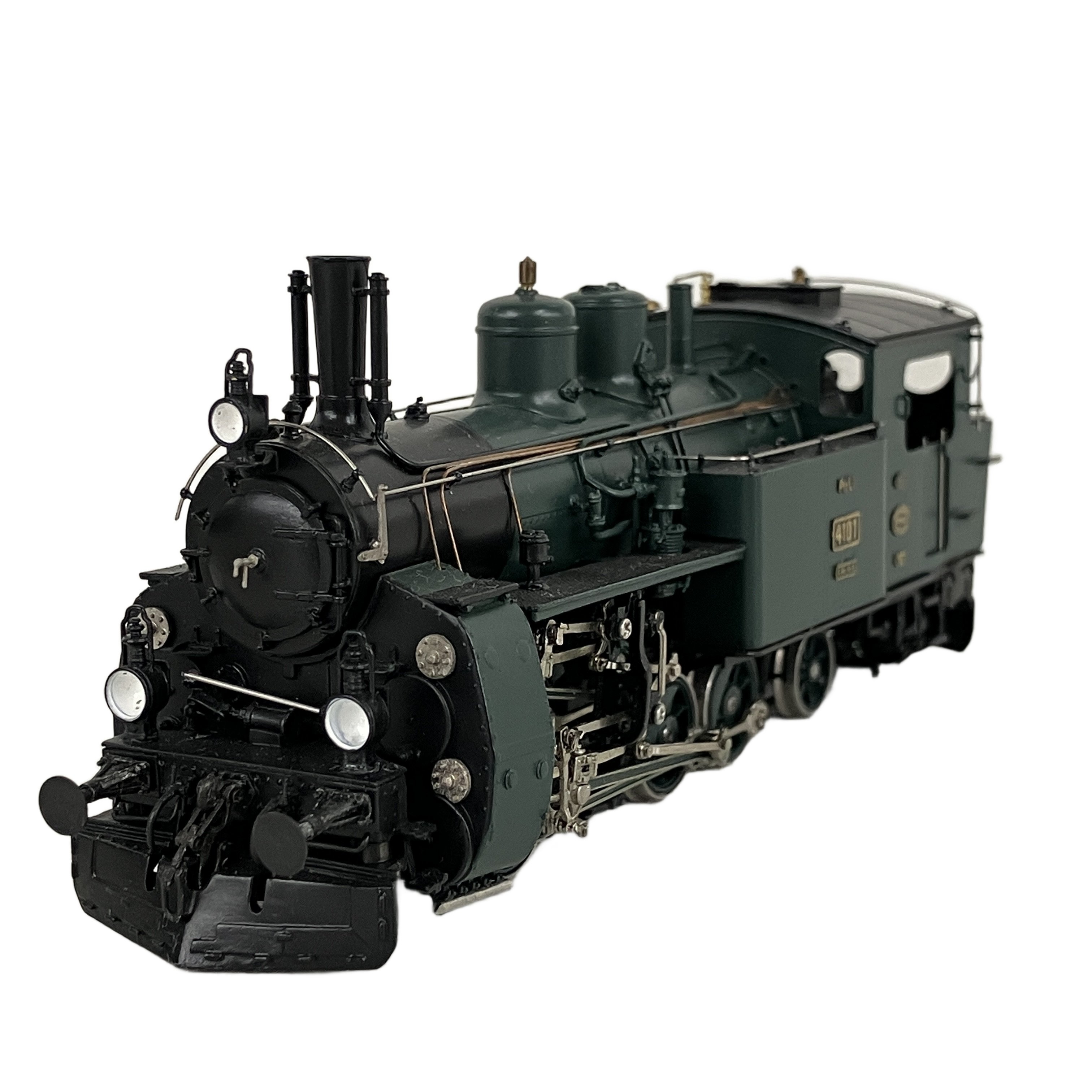 Micro Metakit PtzL 3/4 #4101 (バイエルン王国邦有鉄道):走る宝石、バイエルンの至宝。真鍮モデルの極致、マイクロメタキット。