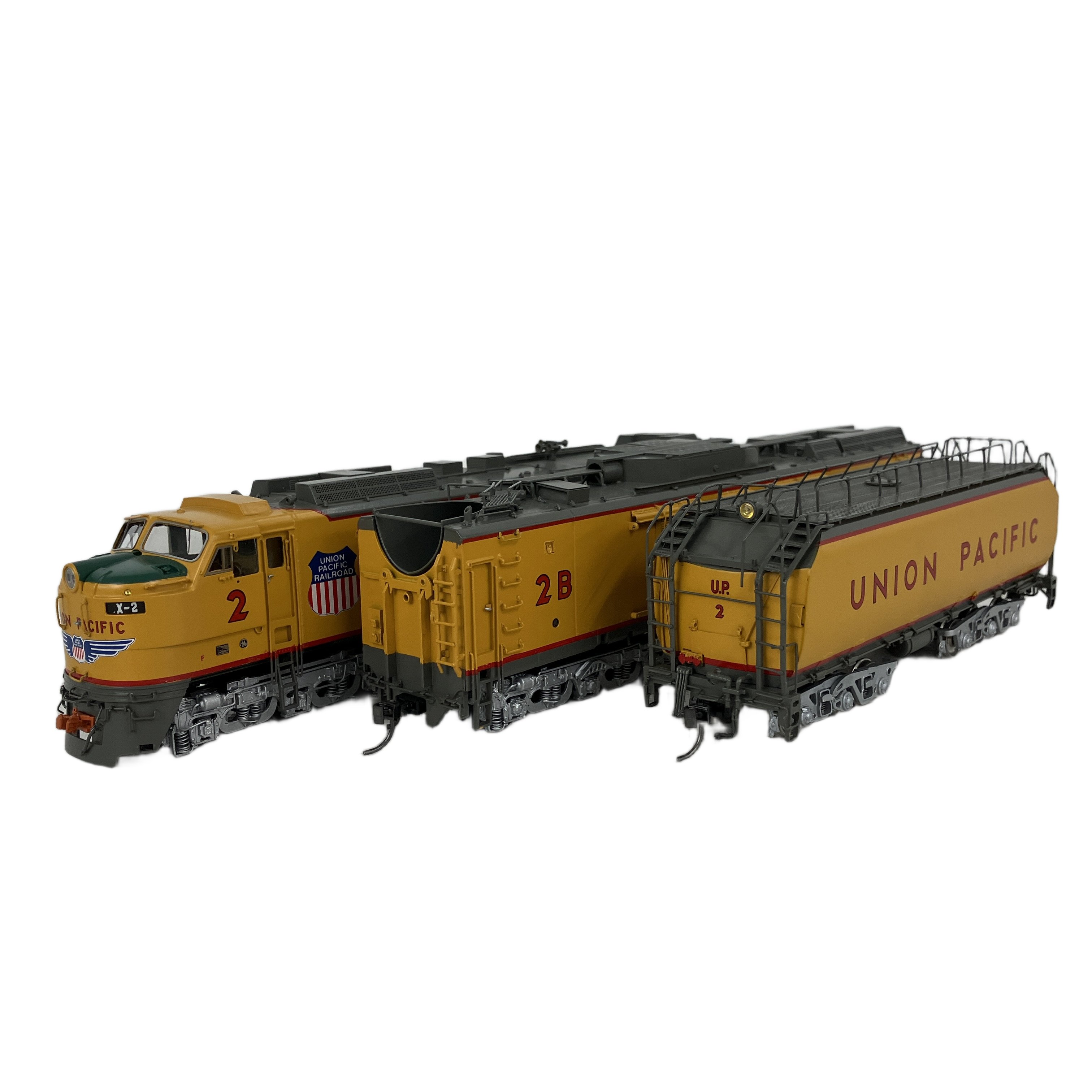 Overland Models (Ajin) OMI-6508.1 Union Pacific #2 3ユニット・ガスタービン:蘇るべき巨獣。アジン製ブラスの最高峰、レストアベースの「ジャンク」出品。