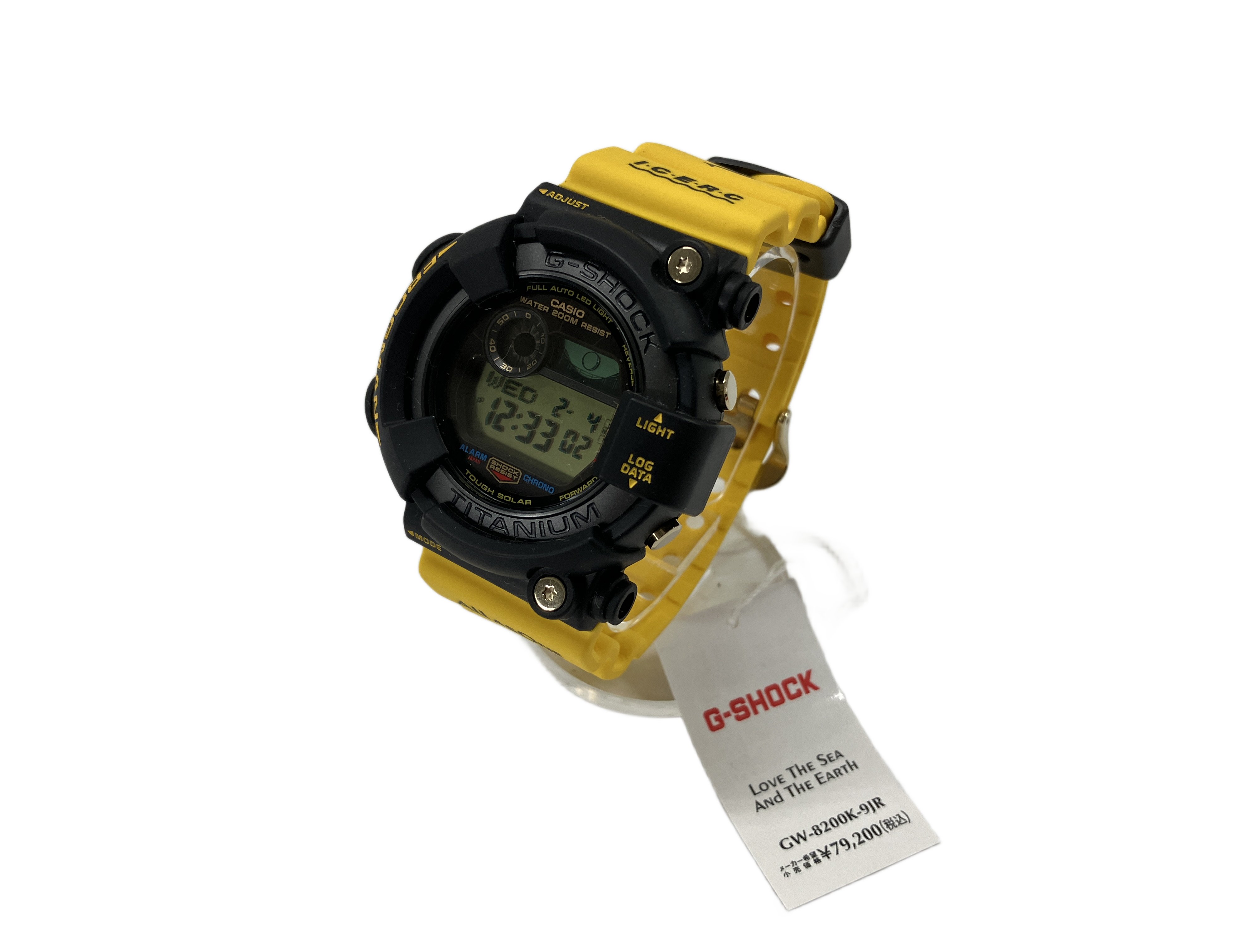 完売モデル「イルクジ・フロッグマン」初代の魂を継ぐ伝説のイエロー『CASIO GW-8200K-9JR』入荷 ! !