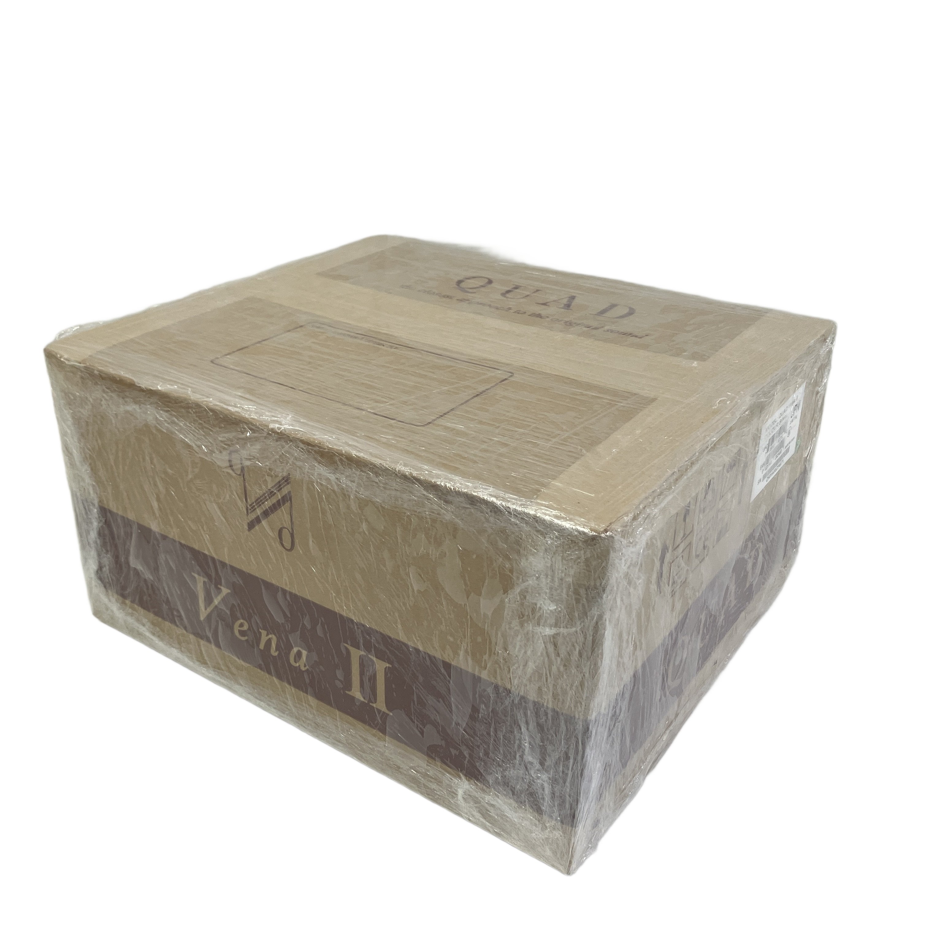 QUAD Vena II (シルバー):往年の名機を彷彿とさせる銀色の筐体。英国サウンドの真髄を、最新スペックで味わう。