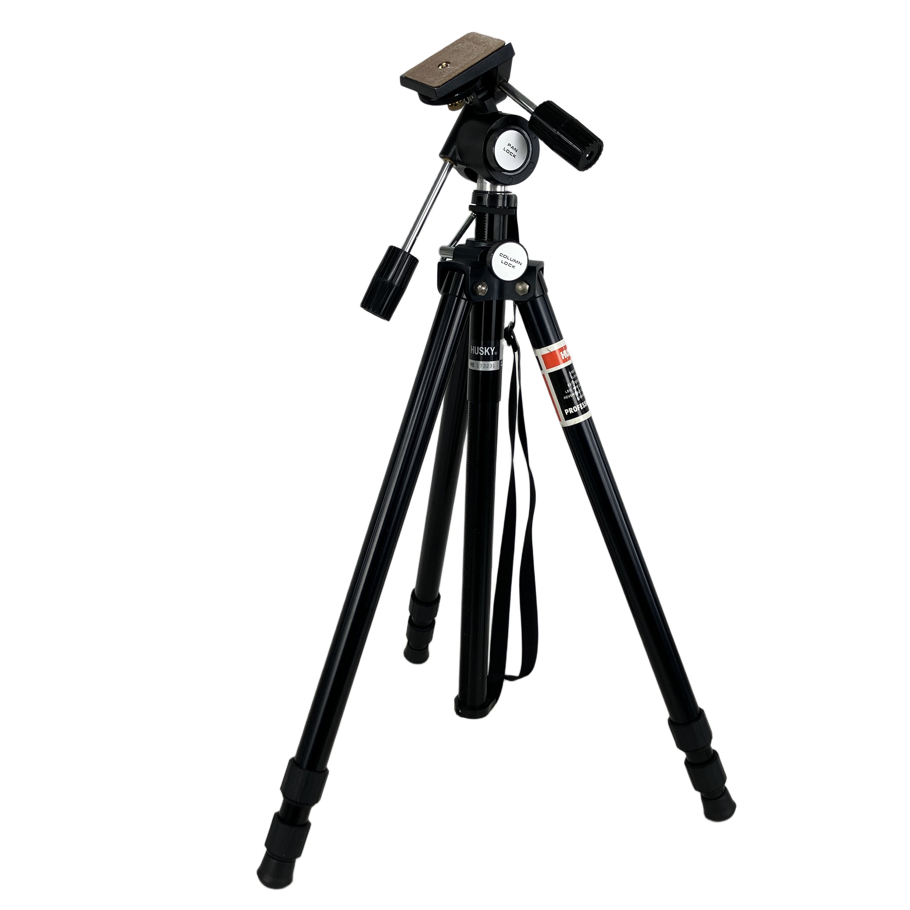 HUSKY #1003 雲台一体型 3段 三脚