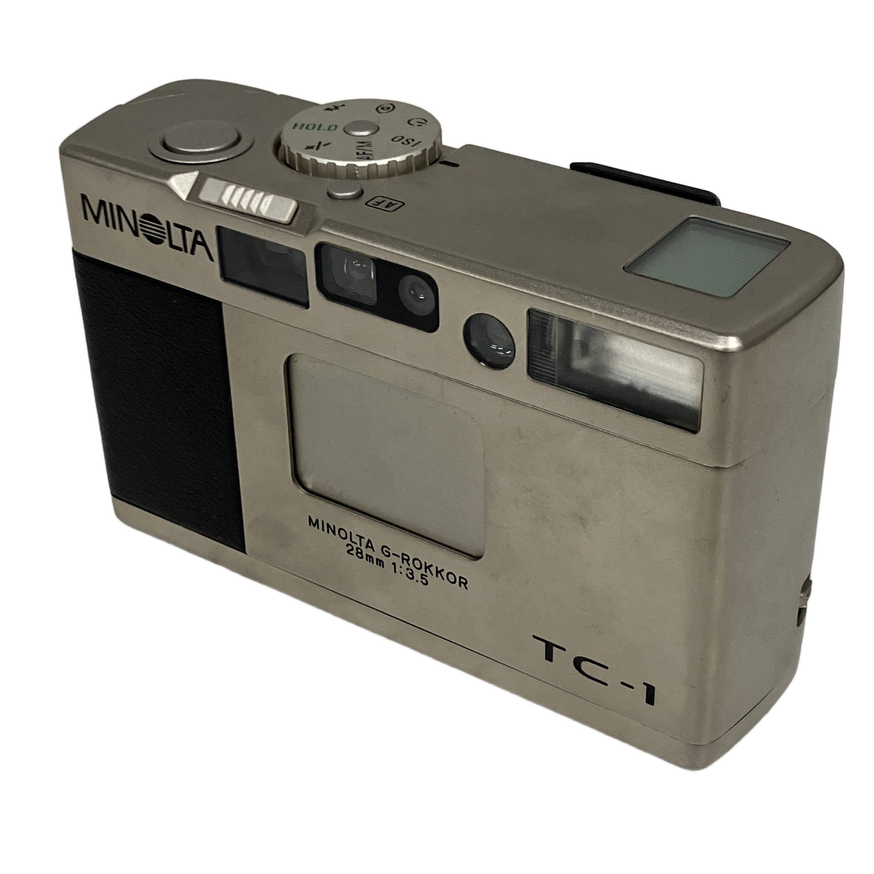 MINOLTA TC-1 (G-ROKKOR 28mm F3.5):至高の「G」をポケットに。ミノルタが到達した高級コンパクトの最高傑作。