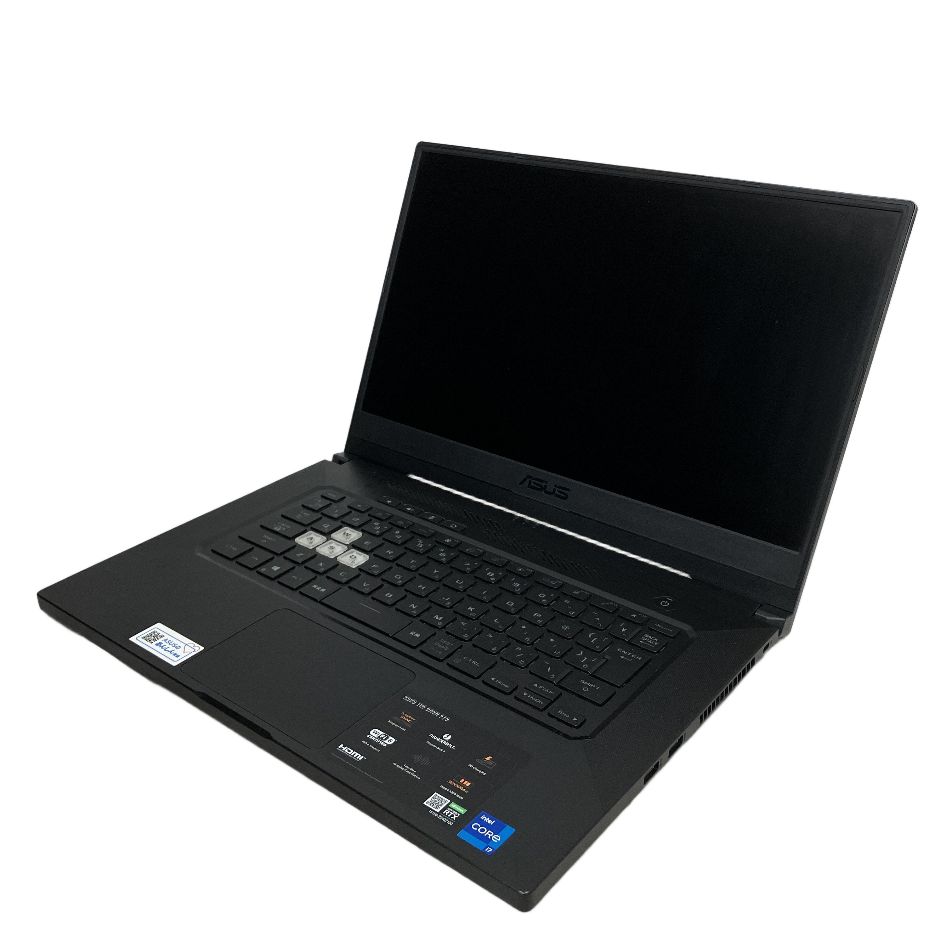 ASUS TUF Dash F15 FX516PM i7 16GB 512GB RTX 3060 ノートパソコン