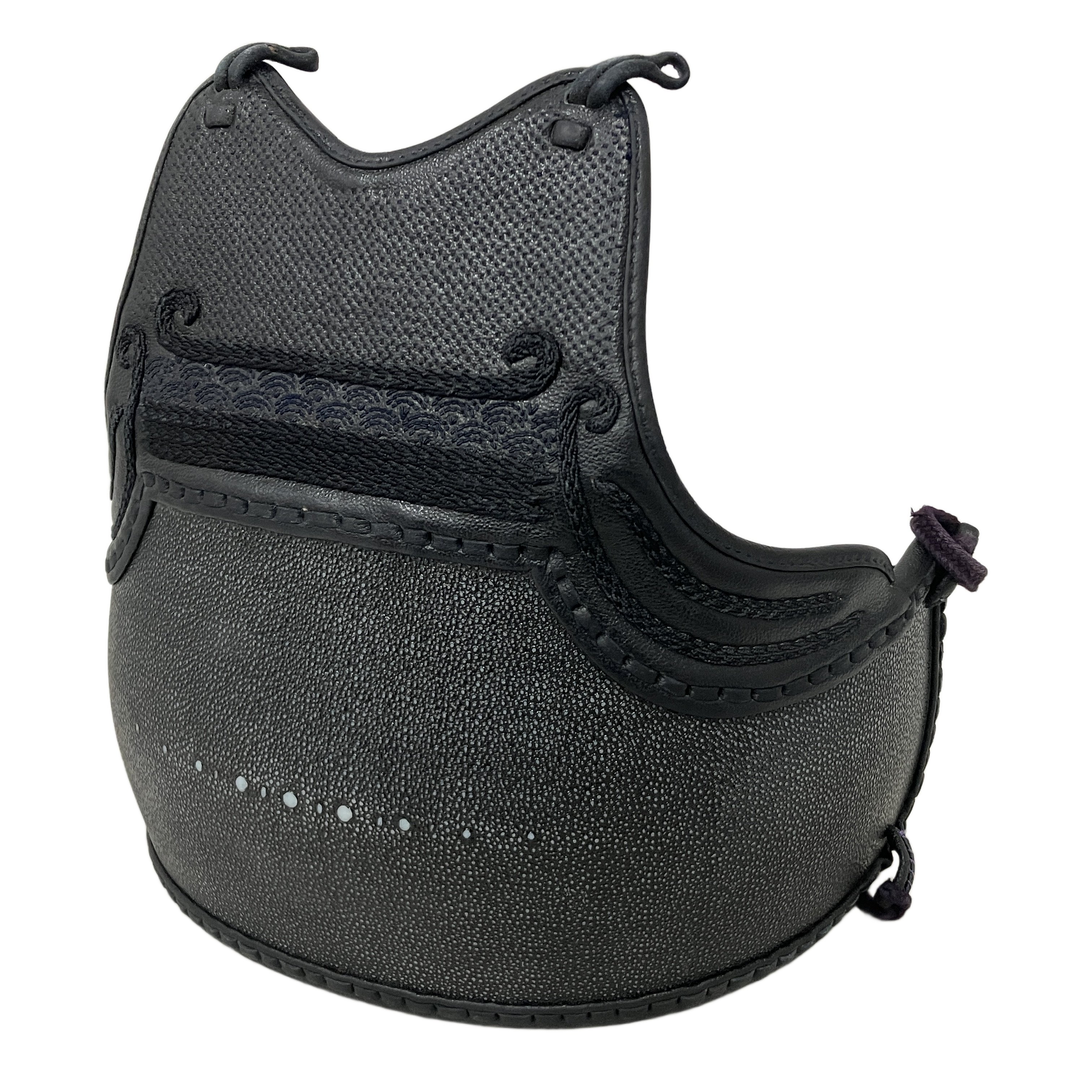 メーカー不明 胴単品 黒鮫調 剣道防具