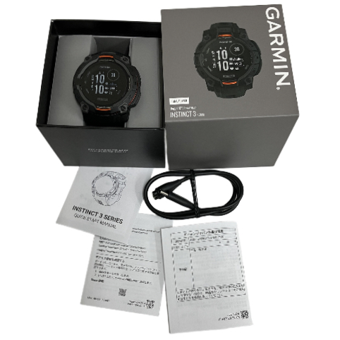 GARMIN INSTINCT3 DUAL POWER スマートウォッチ