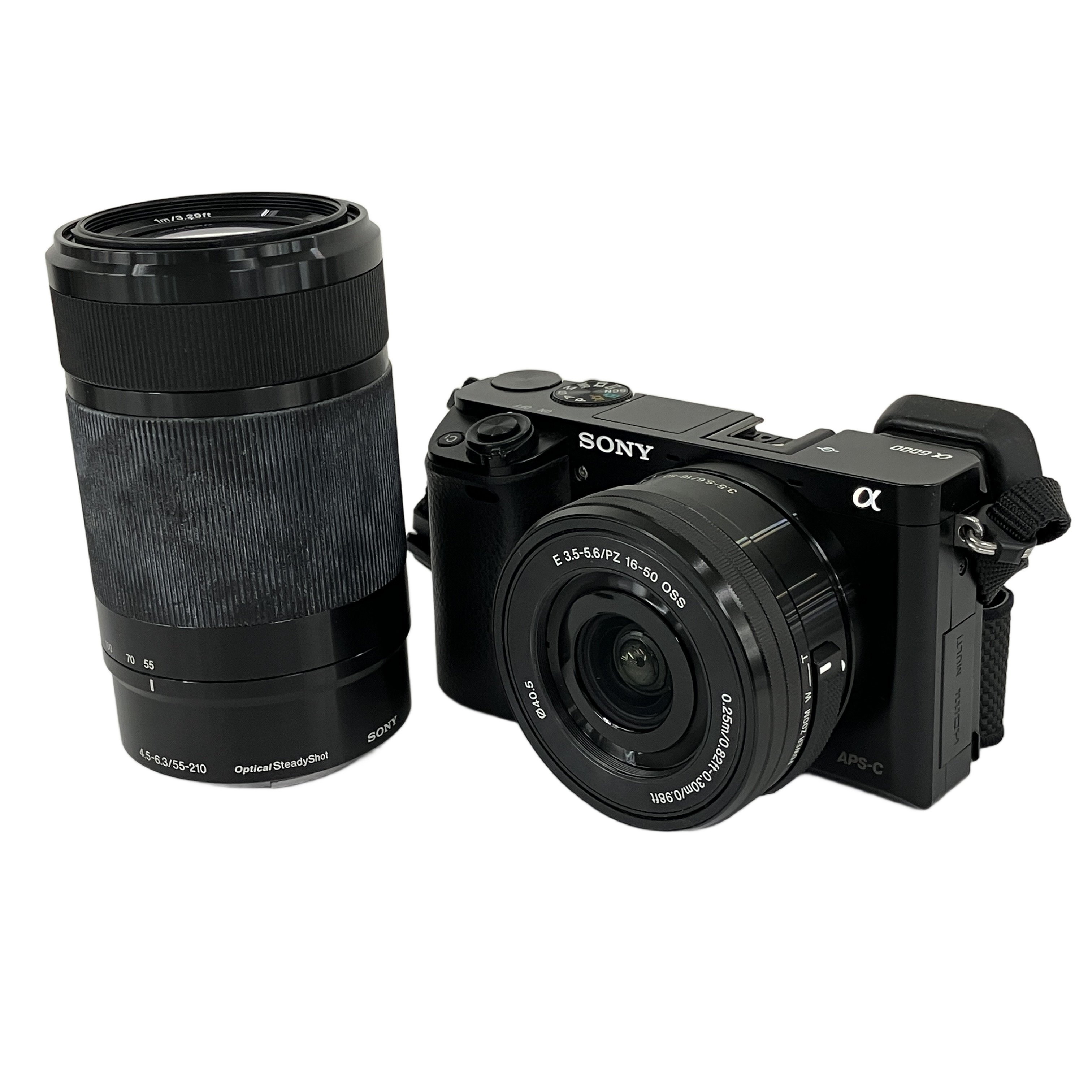 SONY α6000 ダブルズームキット デジタル ミラーレス カメラ