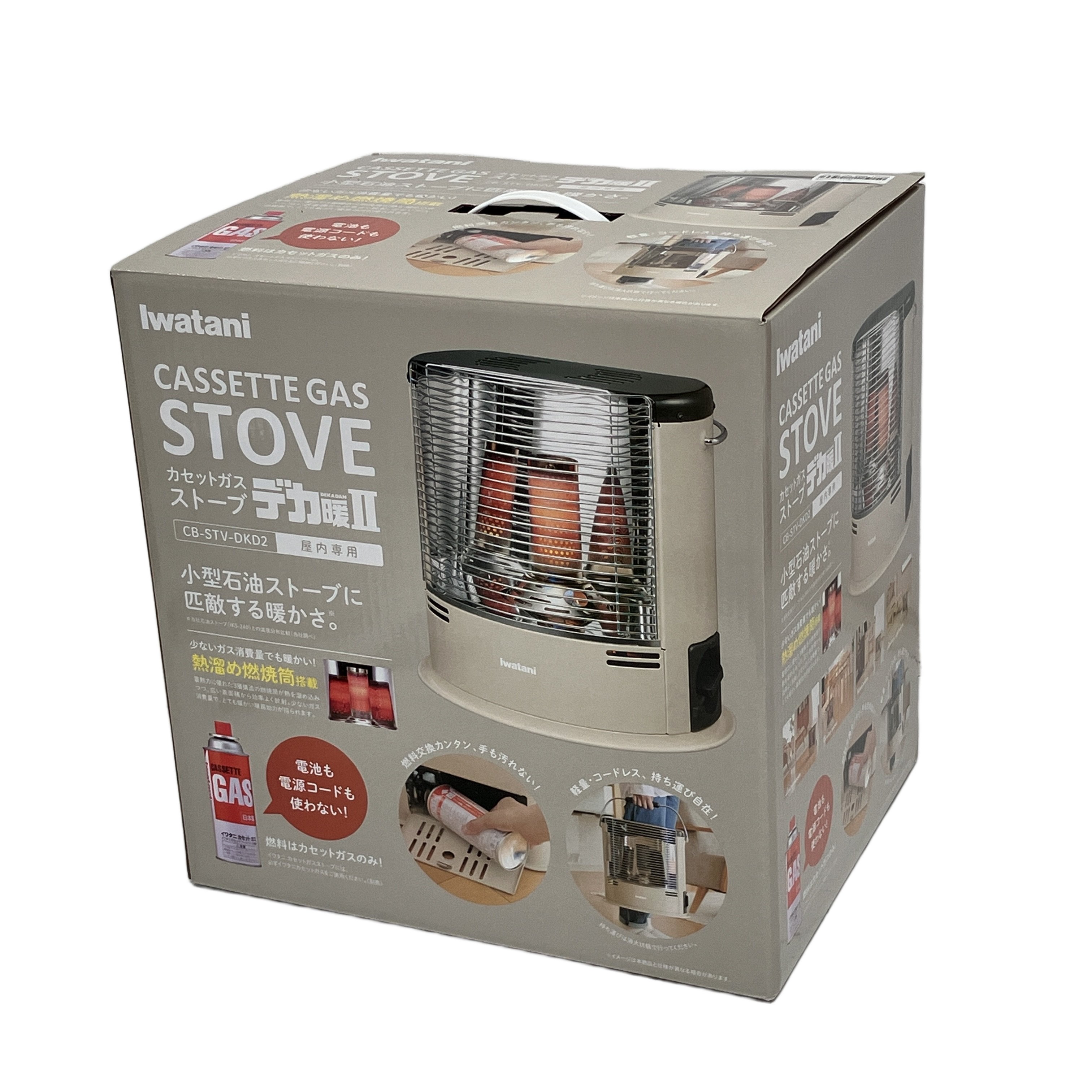Iwatani カセット ガス ストーブ デカ暖II