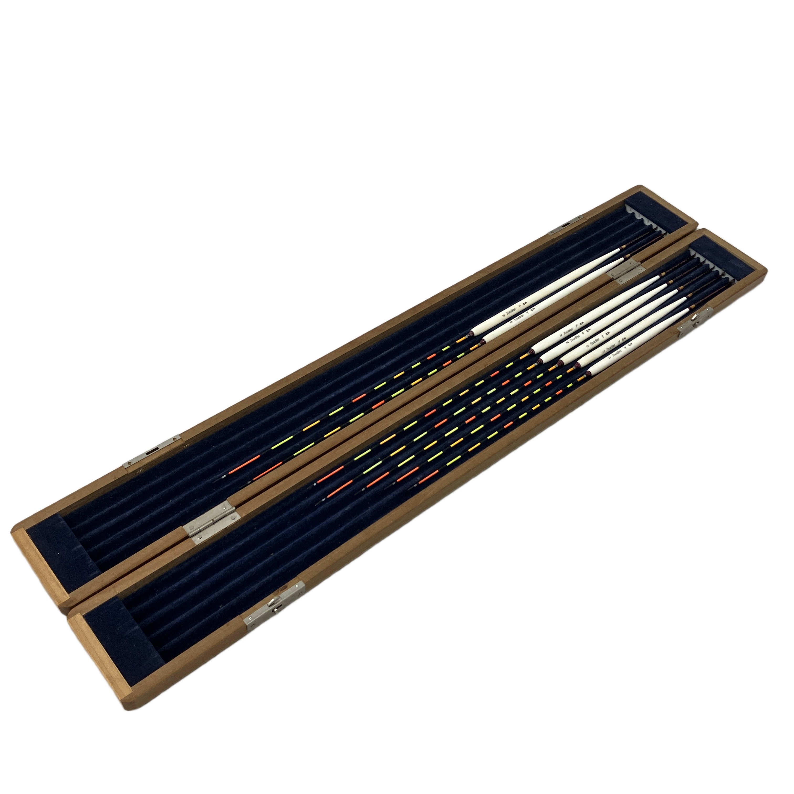 忠相 TOUR SPEC F 7本 浮子箱付 棒ウキ