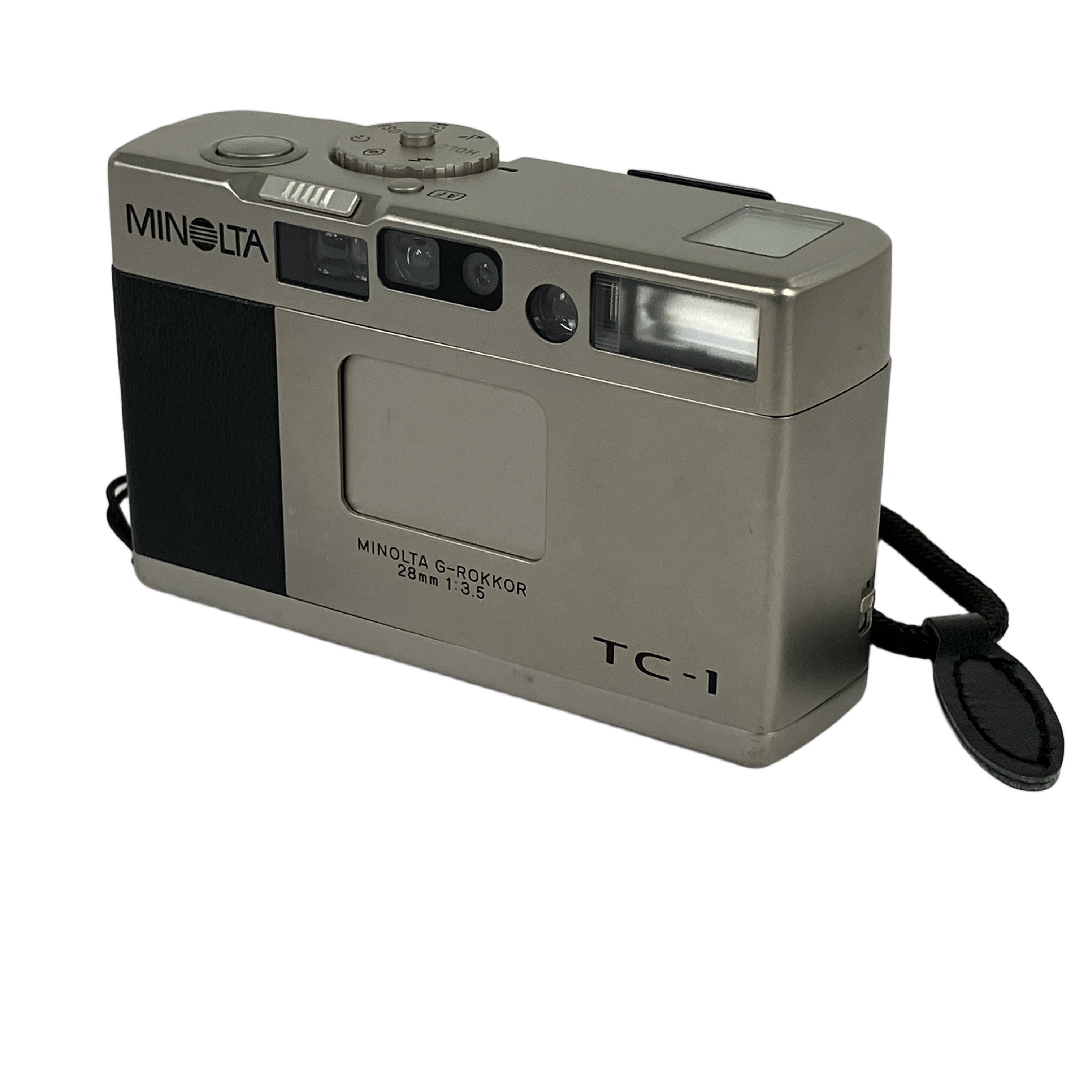 ★MINOLTA TC-1 コンパクトカメラ 至高のレンズを凝縮したチタンボディの傑作★